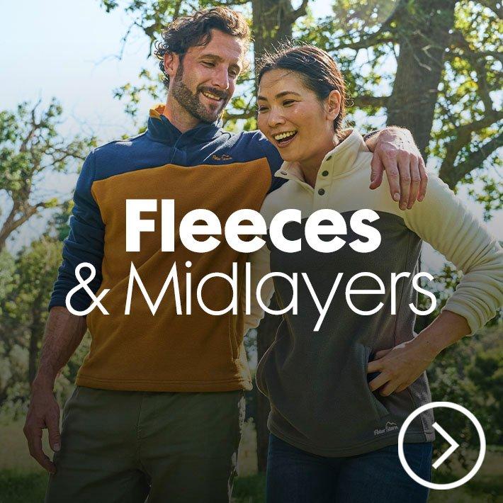 Shop Walking Fleeces & Midlayers