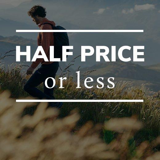Half Price of Less