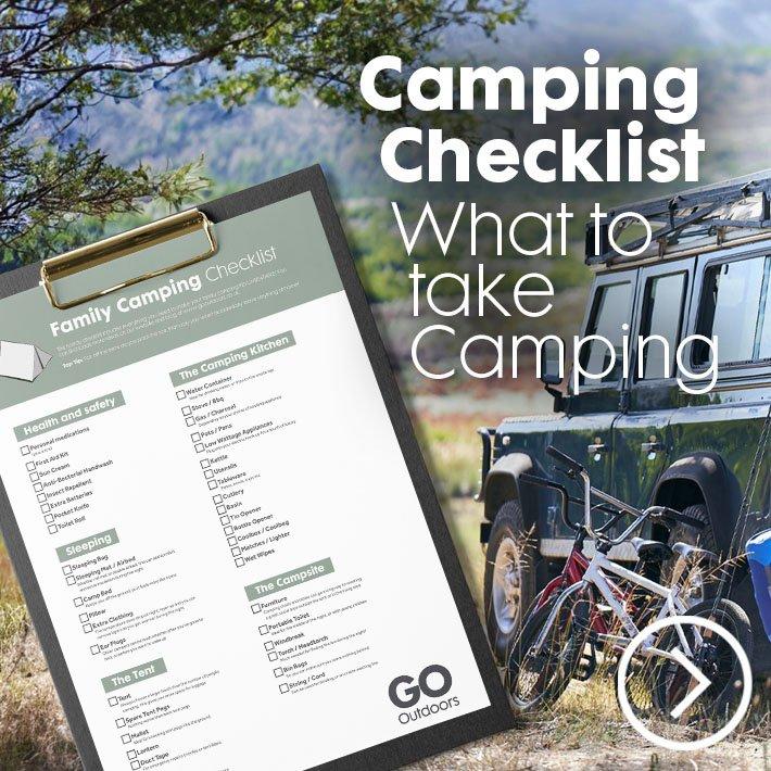 Camping checklist