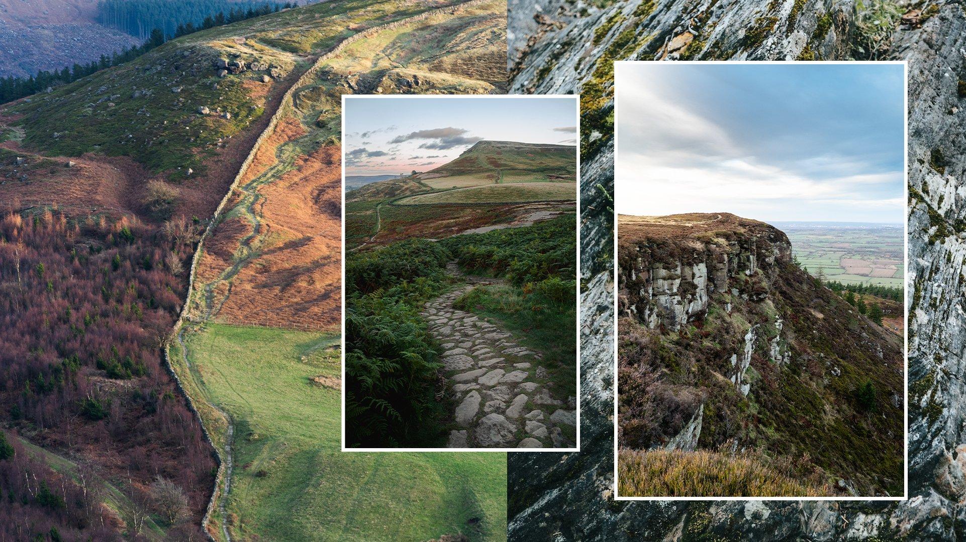 A selection of photos of the Clay Bank To Carlton Bank walking trail in North York Moors