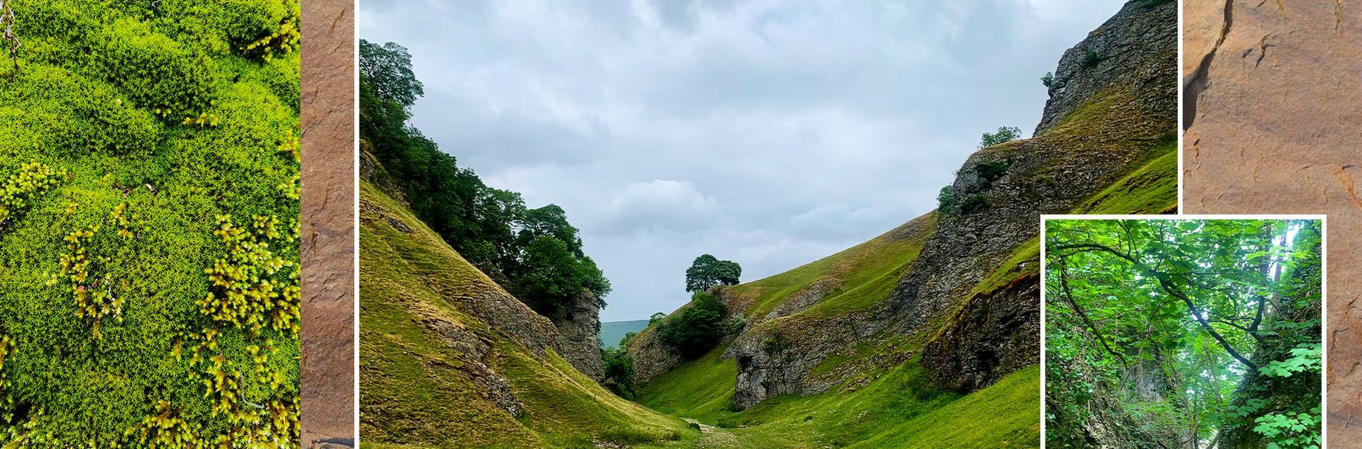 A selection of photos of the Back Way to Castleton walking trail in The Peak District