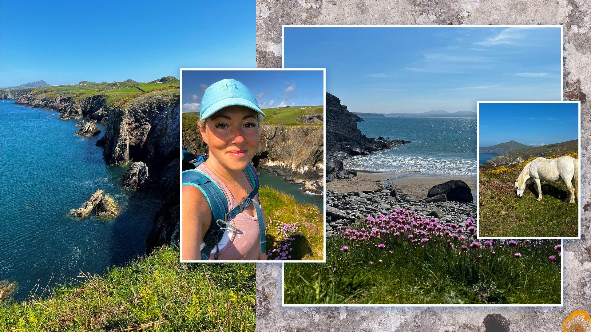 A selection of photos of the St Davids Head to Aber Pwll walking trail in The Pembrokeshire Coastal Path