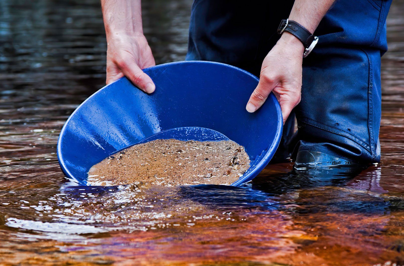 Gold Panning Starter Kit for kids or adults; Gold Snuffer Bottle | 9 inch