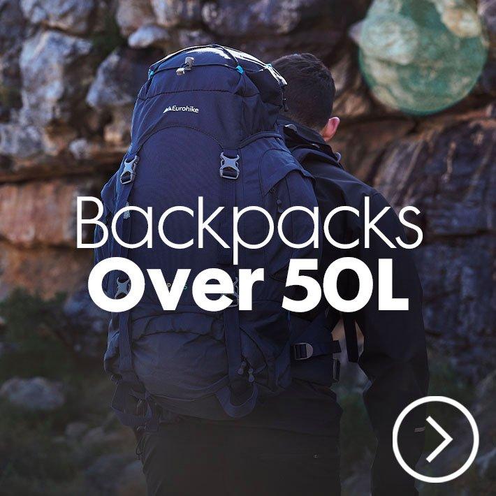 Backpacks over 50L