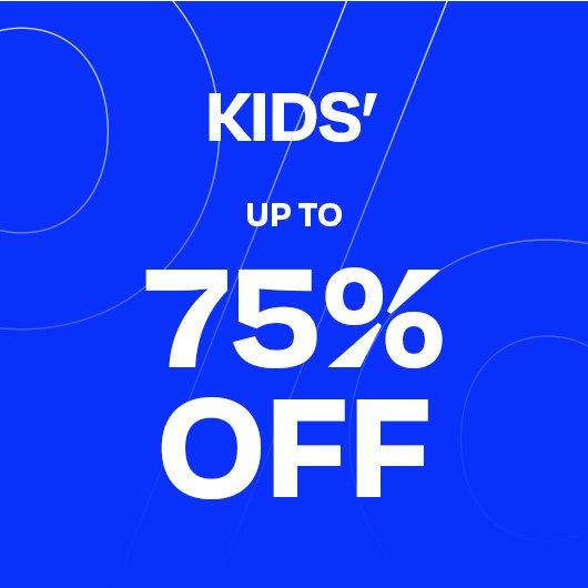 Black Friday Up to 75% Off Kids'