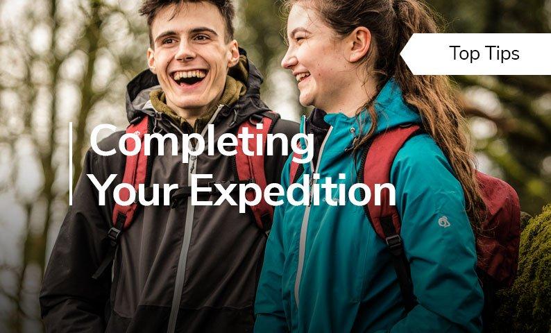 Top Tips: Completing Your Expedition