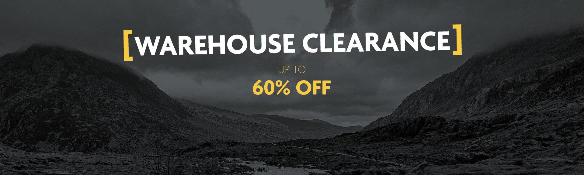 Warehouse Clearance - Up To 60% OFF