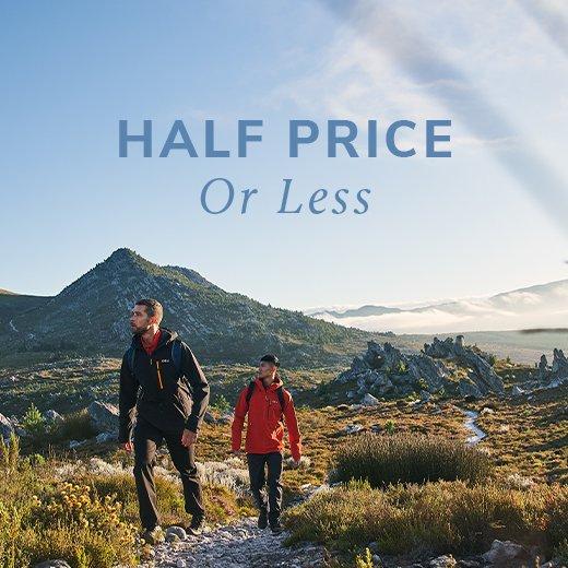 Half Price or Less