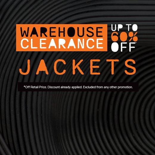 Up to 60% Off Jackets