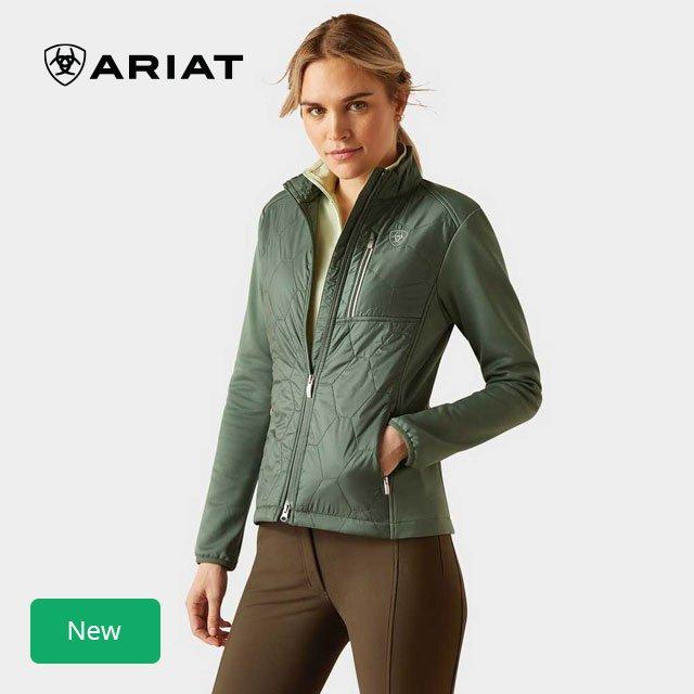 Ariat Womens Fusion Insulated Jacket Duck Green