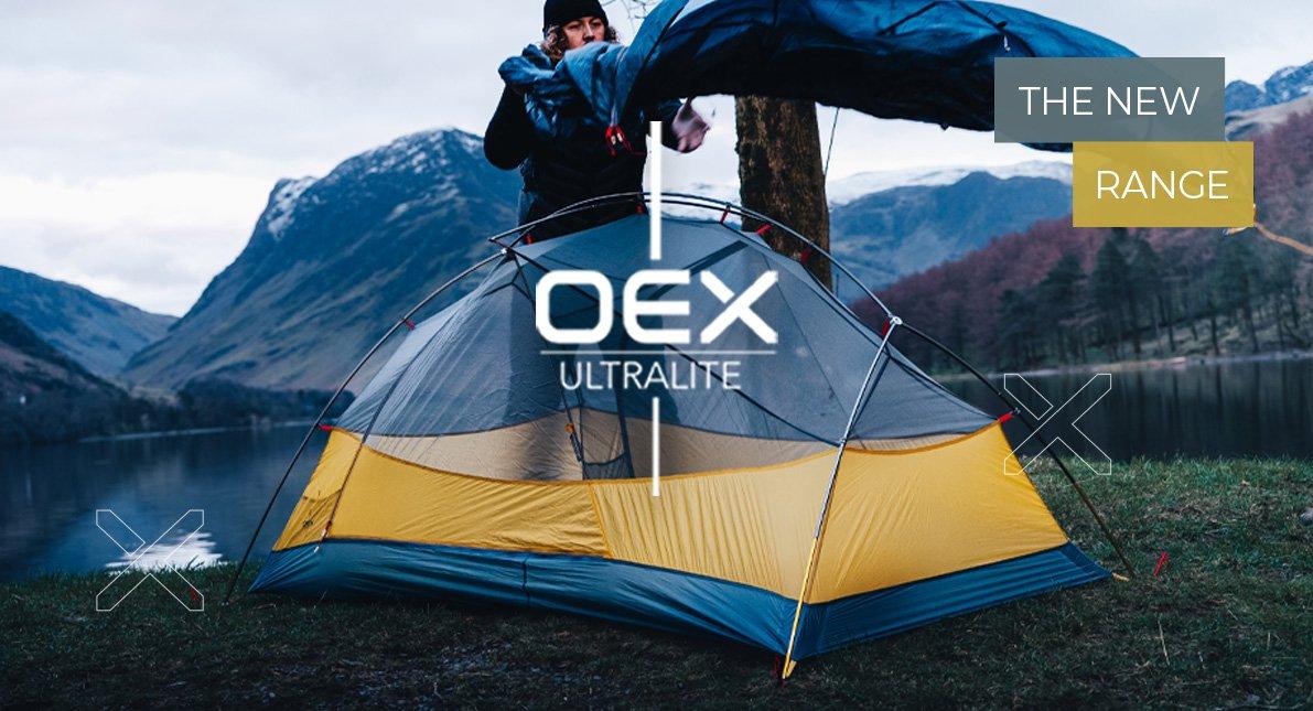 The New OEX Ultralite Tent Range