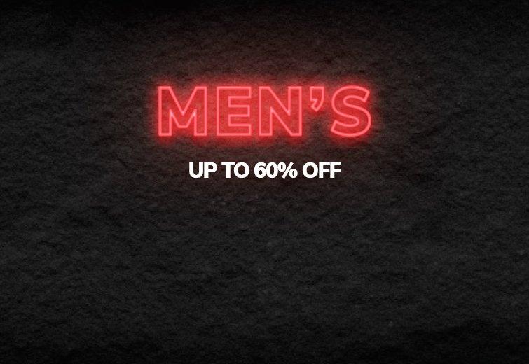 Up to 50% Off Men's