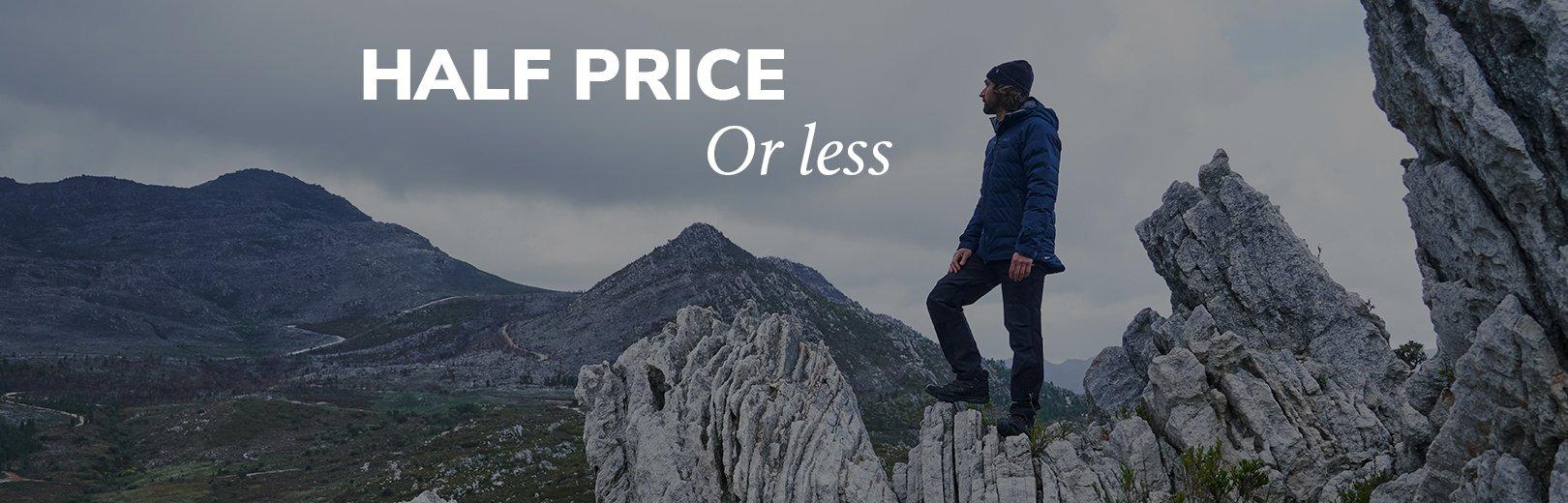  Half Price of Less