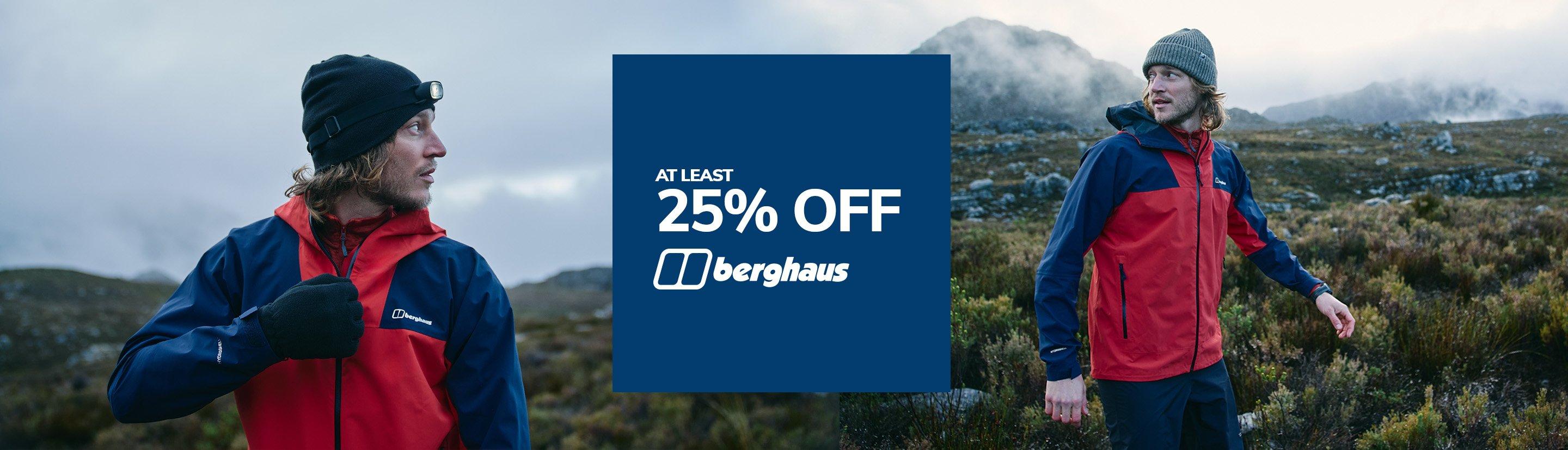 At least 25% Off all Berghaus