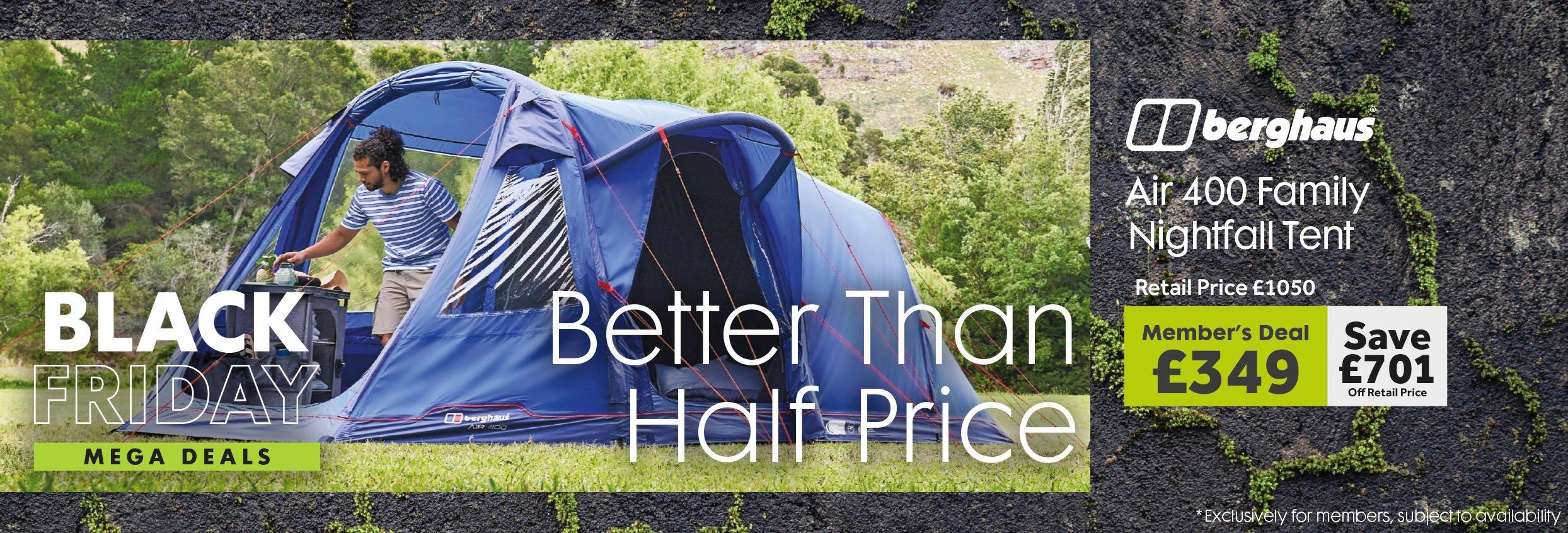 BLACK FRIDAY CAMPING DEALS