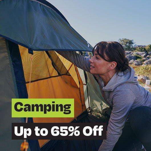 Black Friday Up to 65% Off Camping