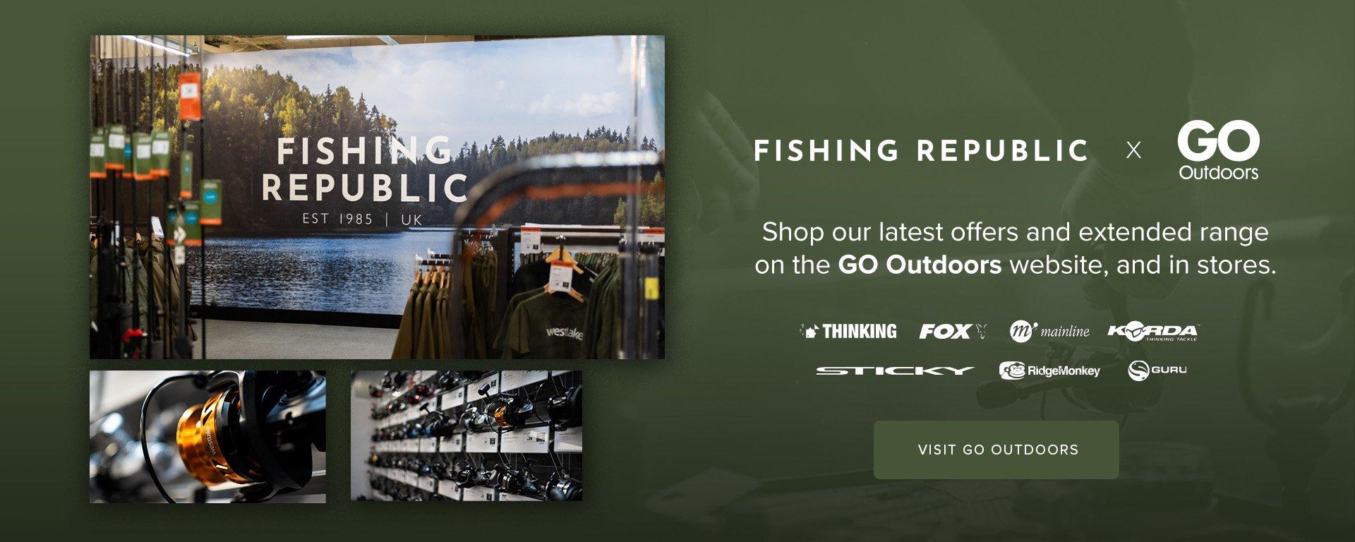 Fishing Republic x GO Outdoors