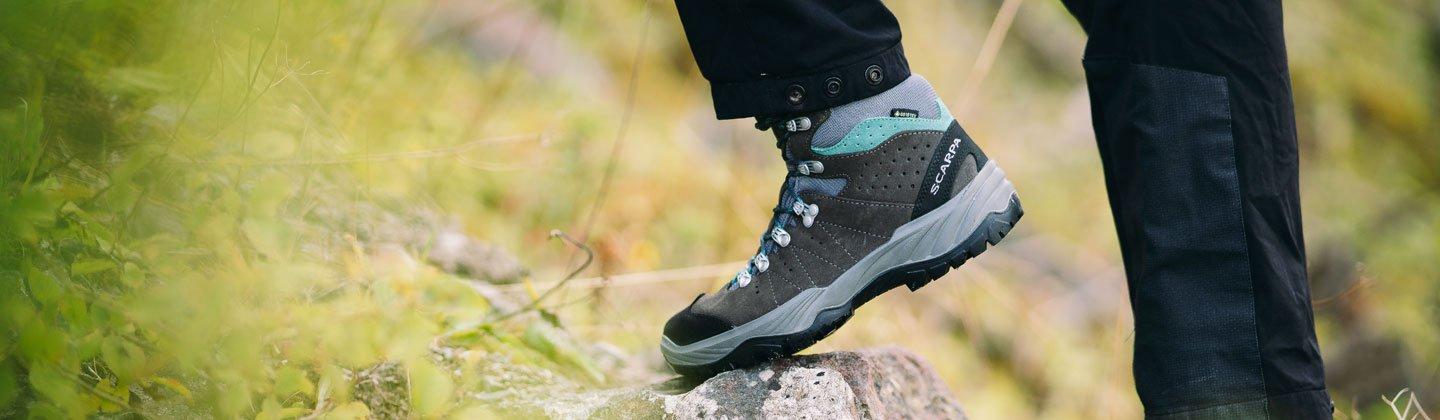 Closeup photo of walking boot