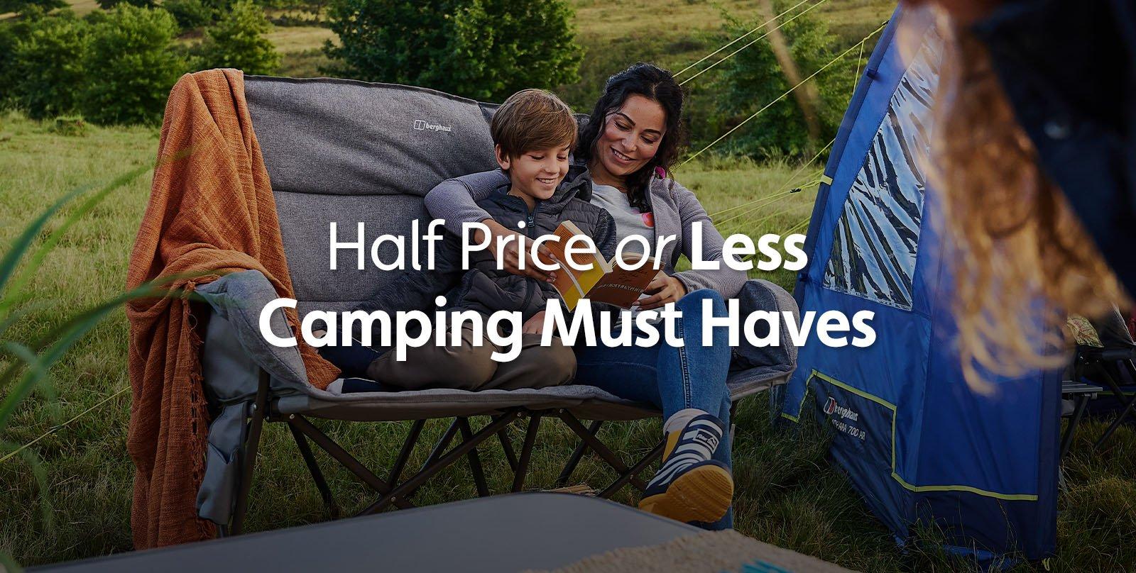 Half Price or Less Camping