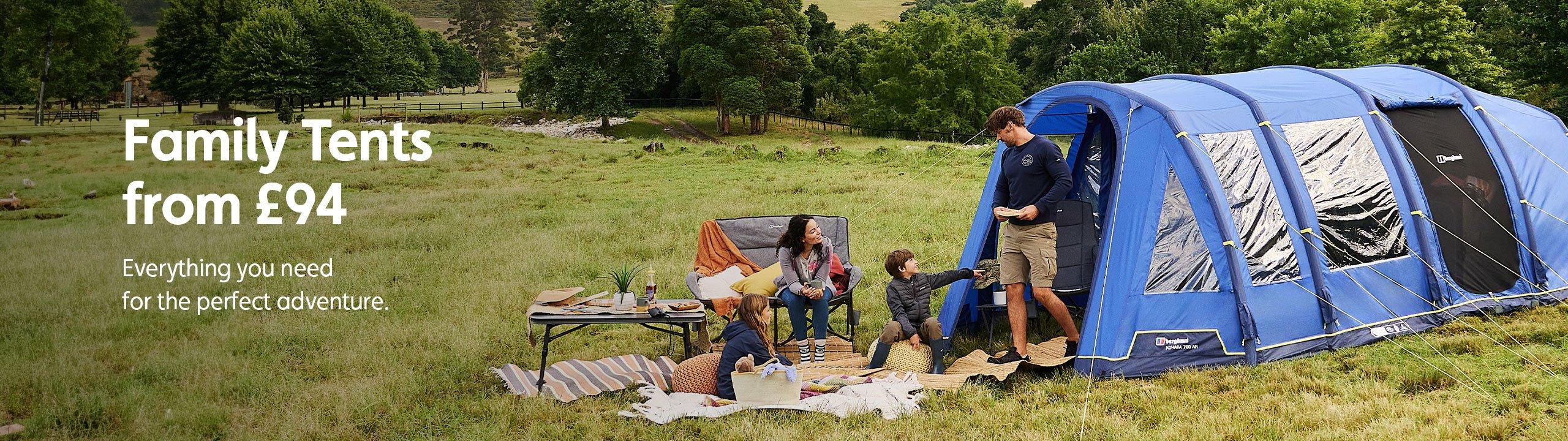 Family Tents from £94