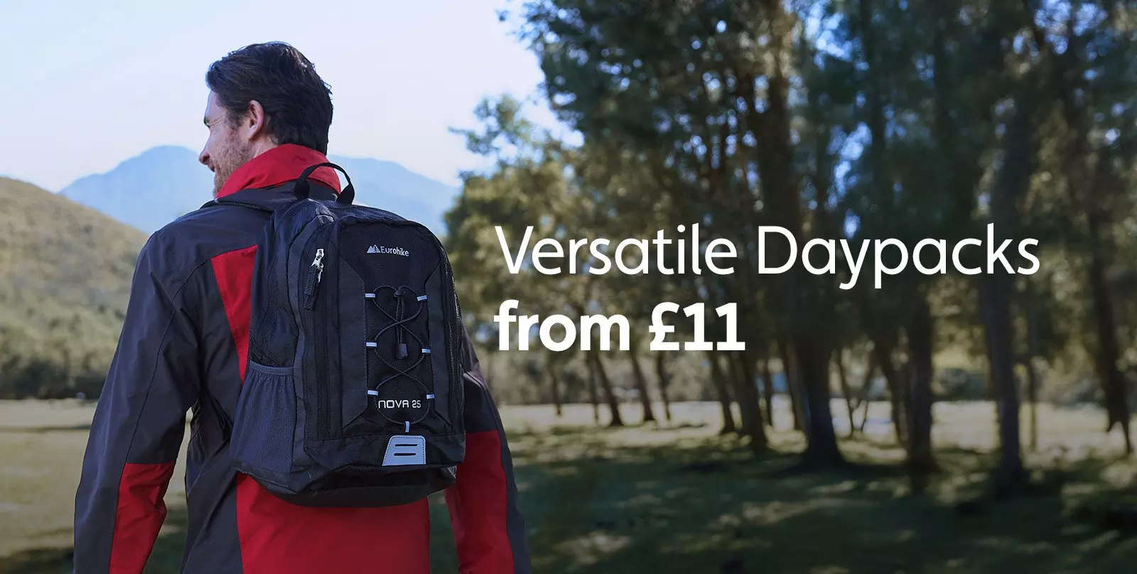 Versatile Daypacks from £11
