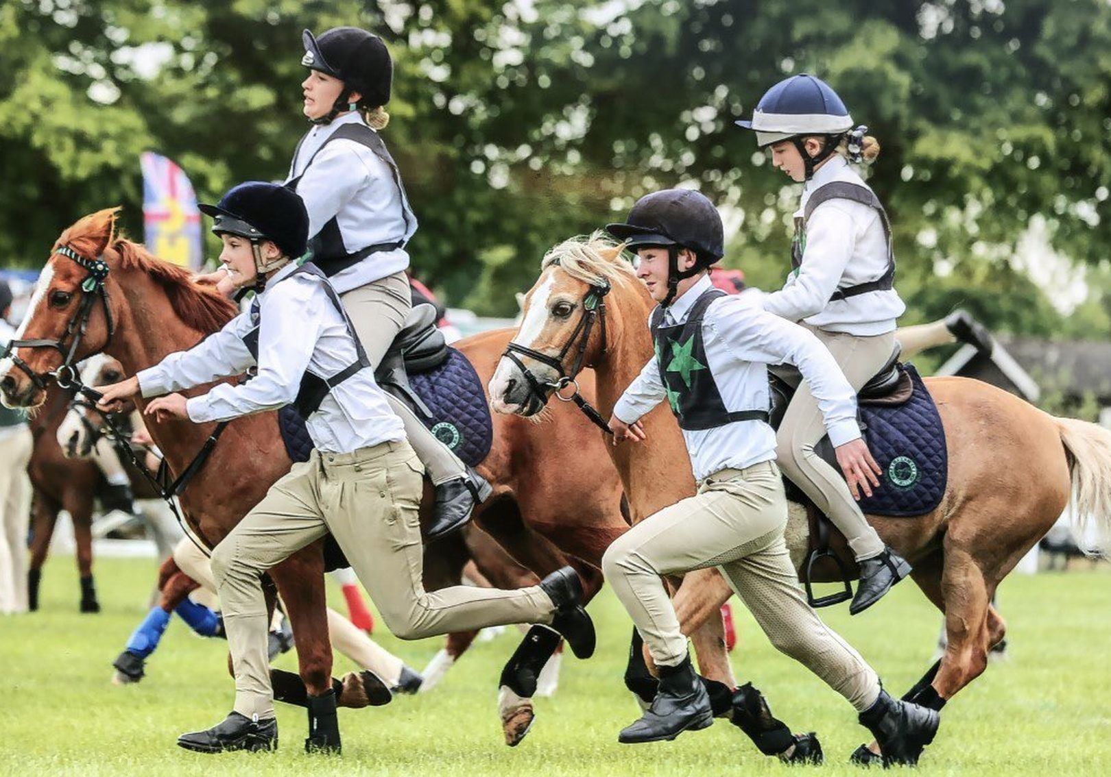 North Herefordshire Pony Club HOYS Mounted Games Team