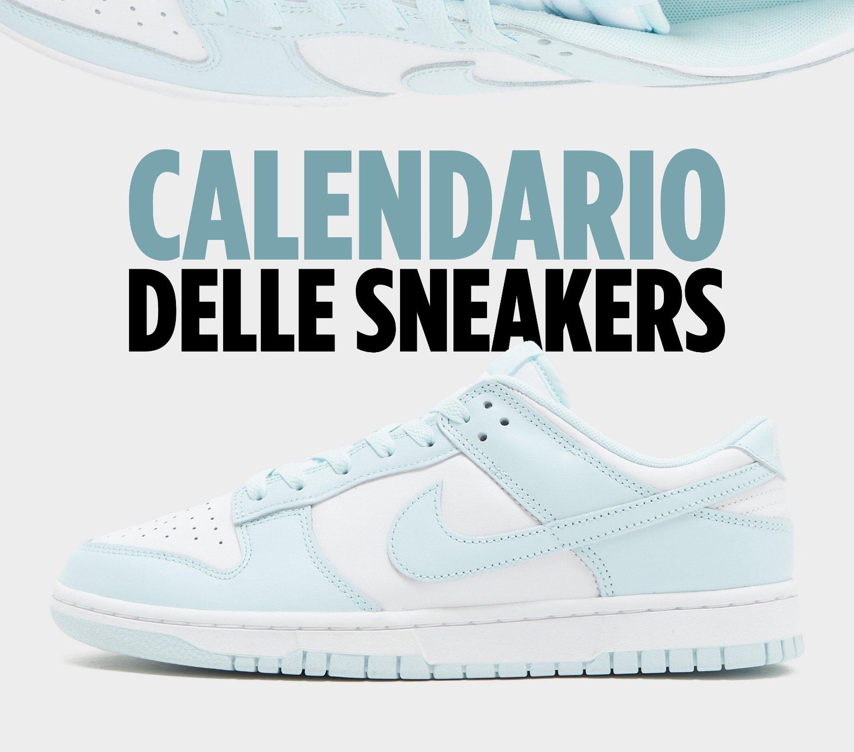 calendario delle sneakers