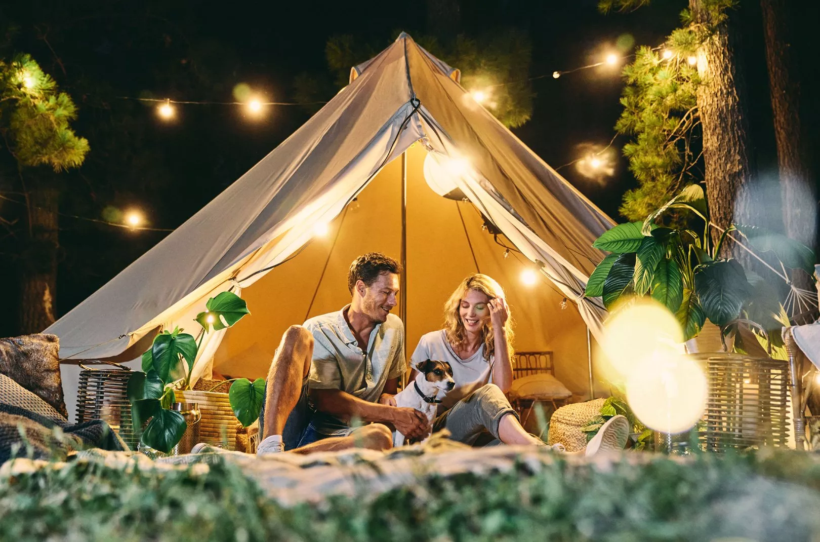 Romantic Glamping Holiday