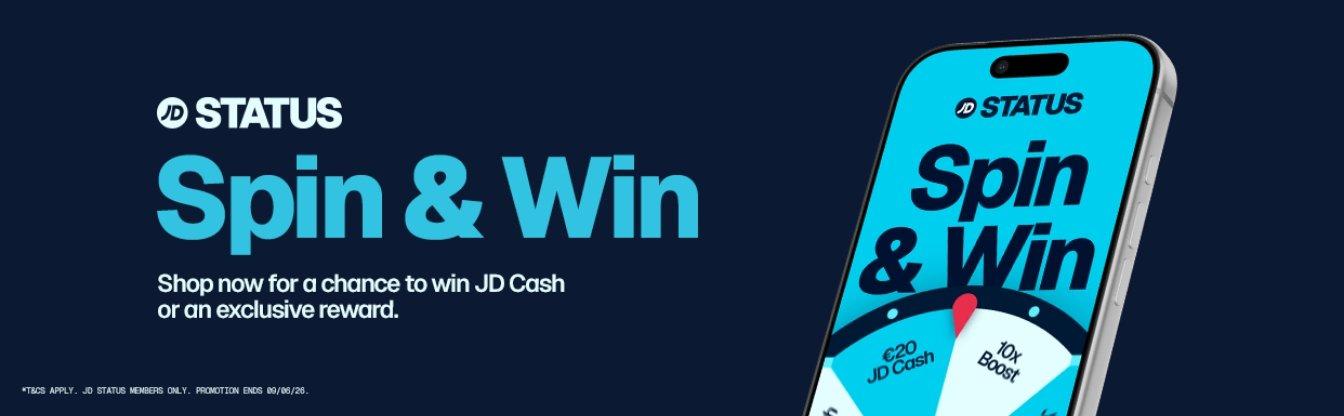 JD STATUS- SPIN AND WIN