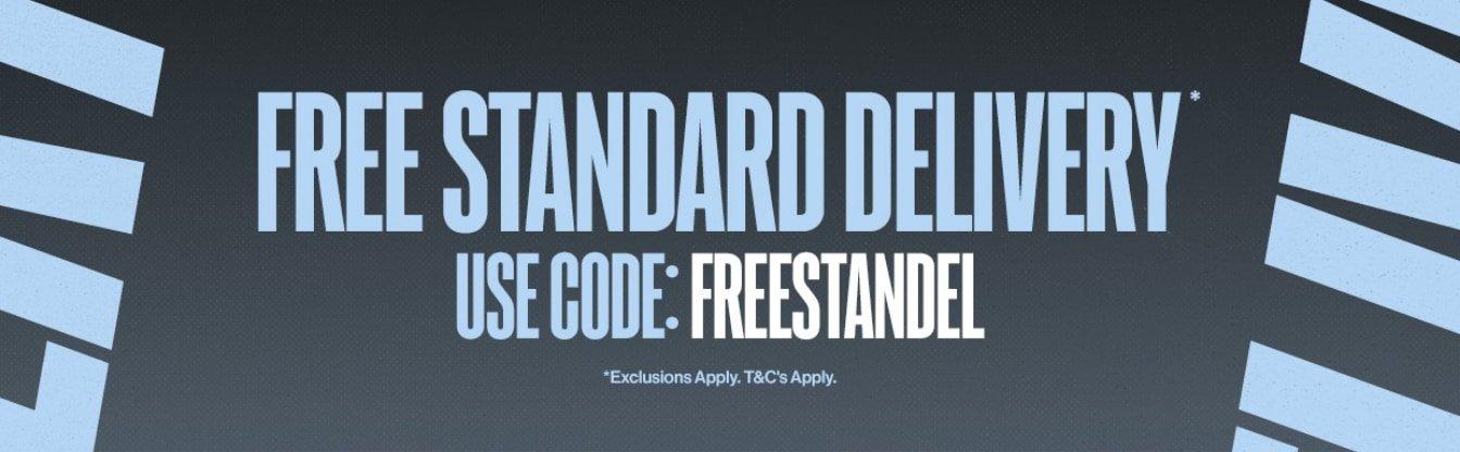 FREE STANDARD DELIVERY