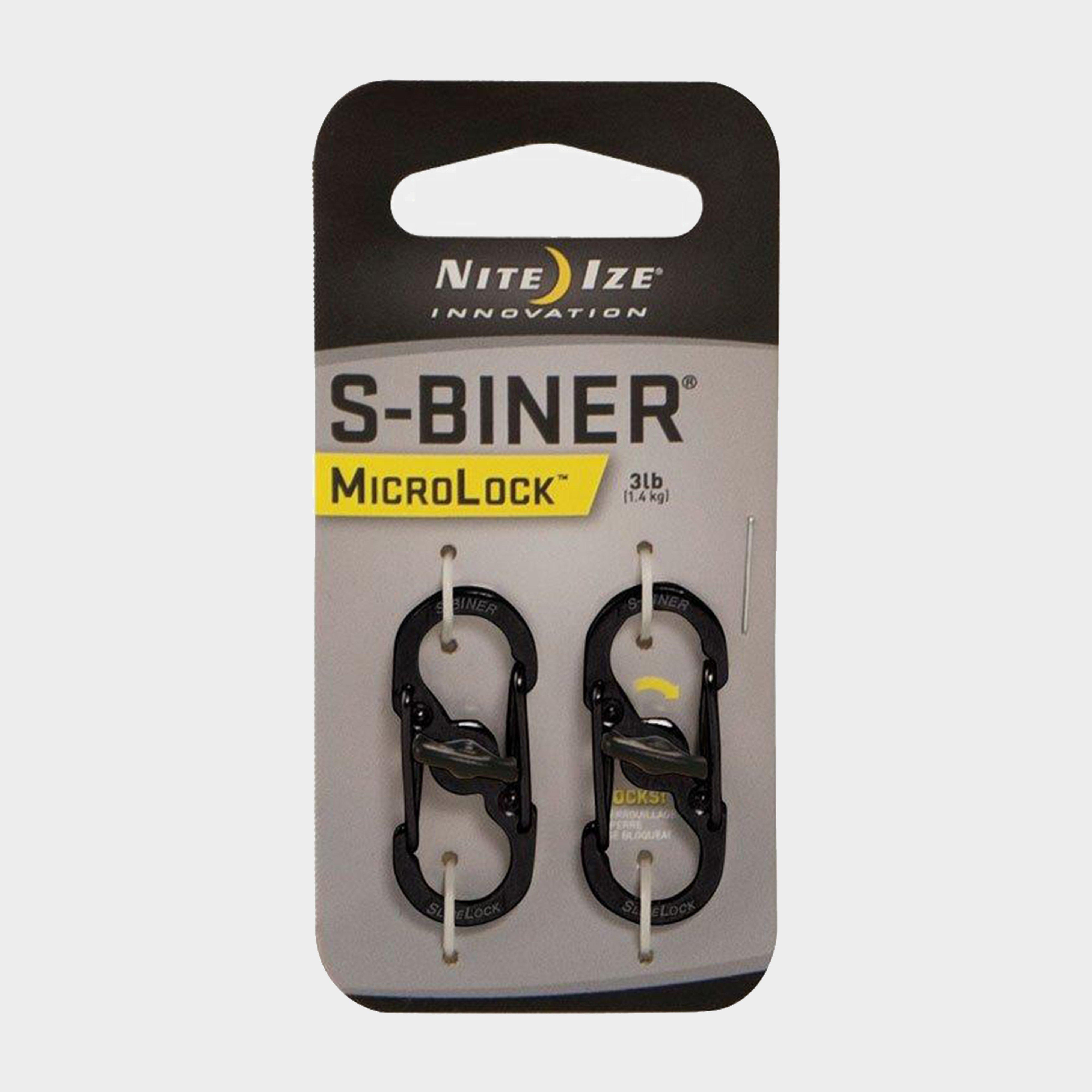 Image of Niteize S-Biner Microlock - Black, Black