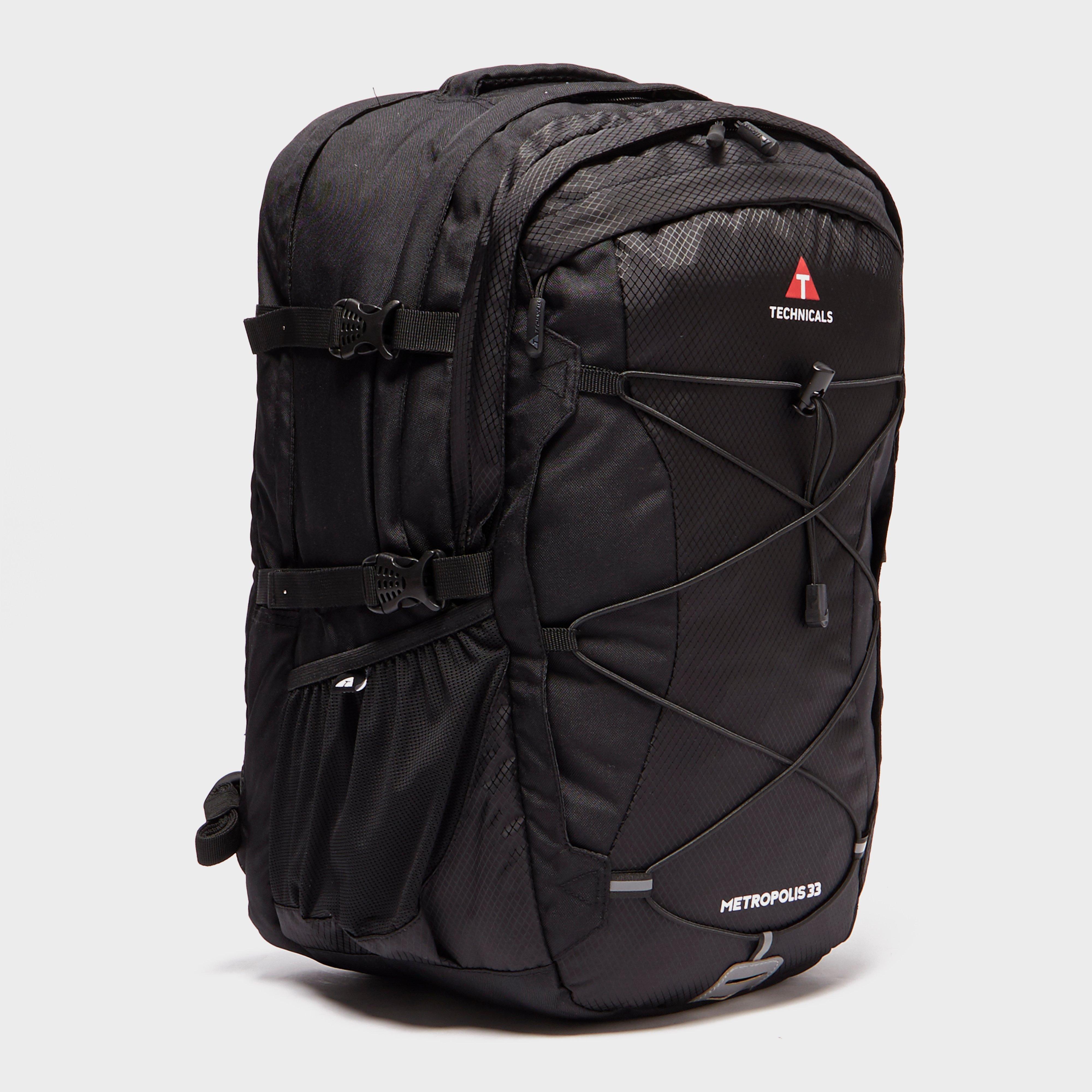 Technicals Technicals Metropolis 33L Backpack - Black, Black