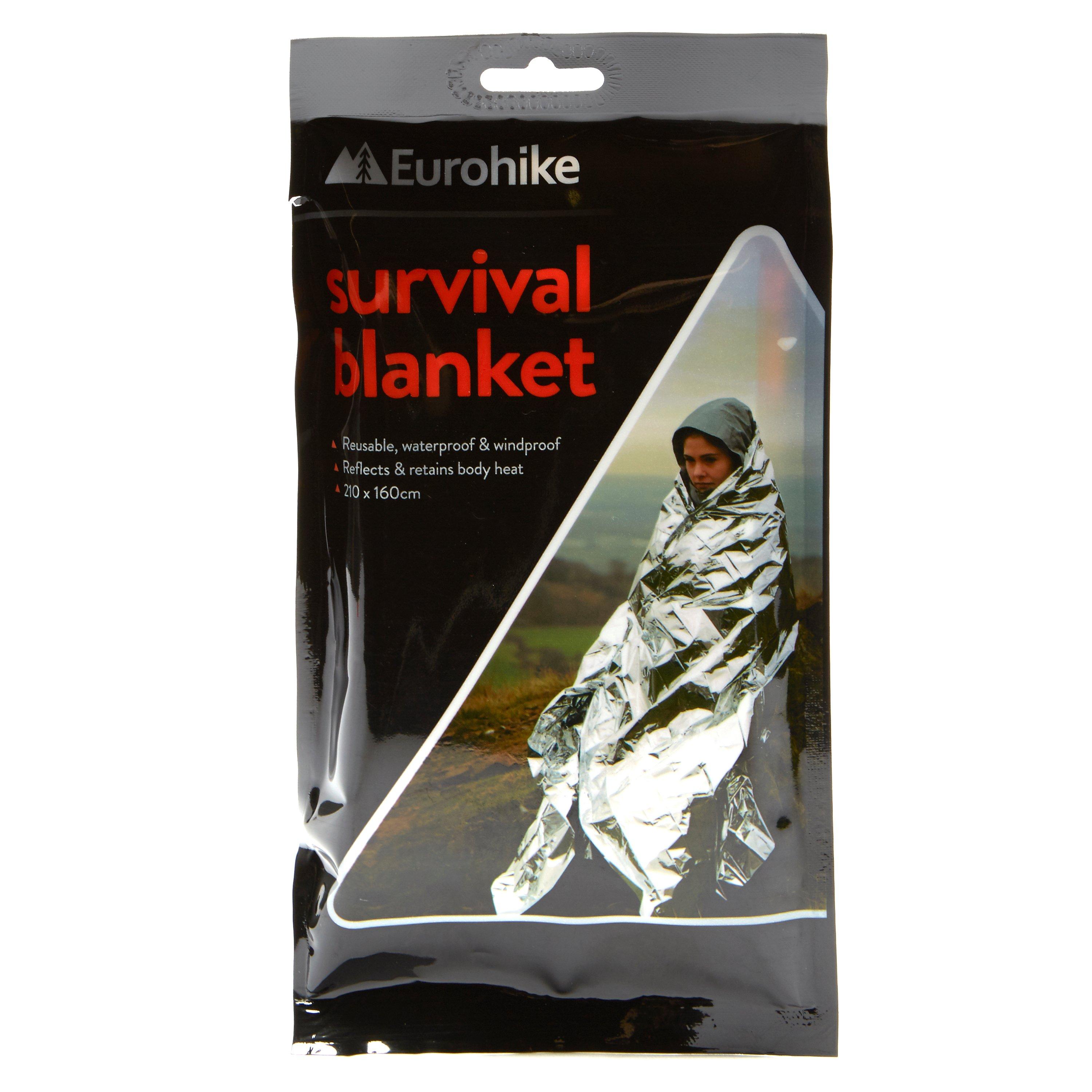 Image of Eurohike Survival Blanket - Silver, Silver