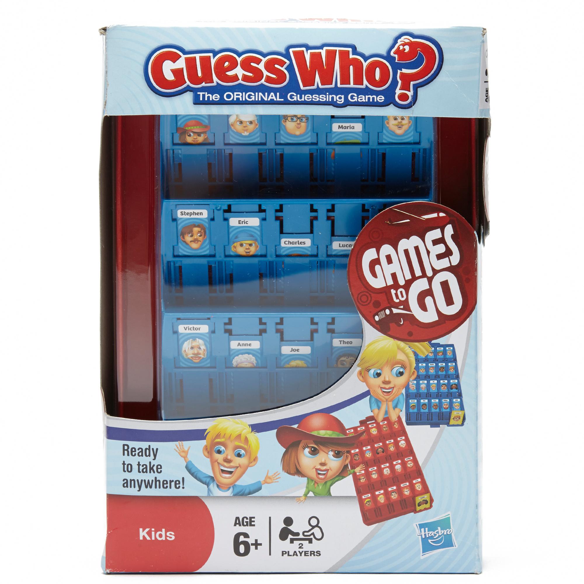 Image of Hasbro Travel Guess Who? - Blue, Blue