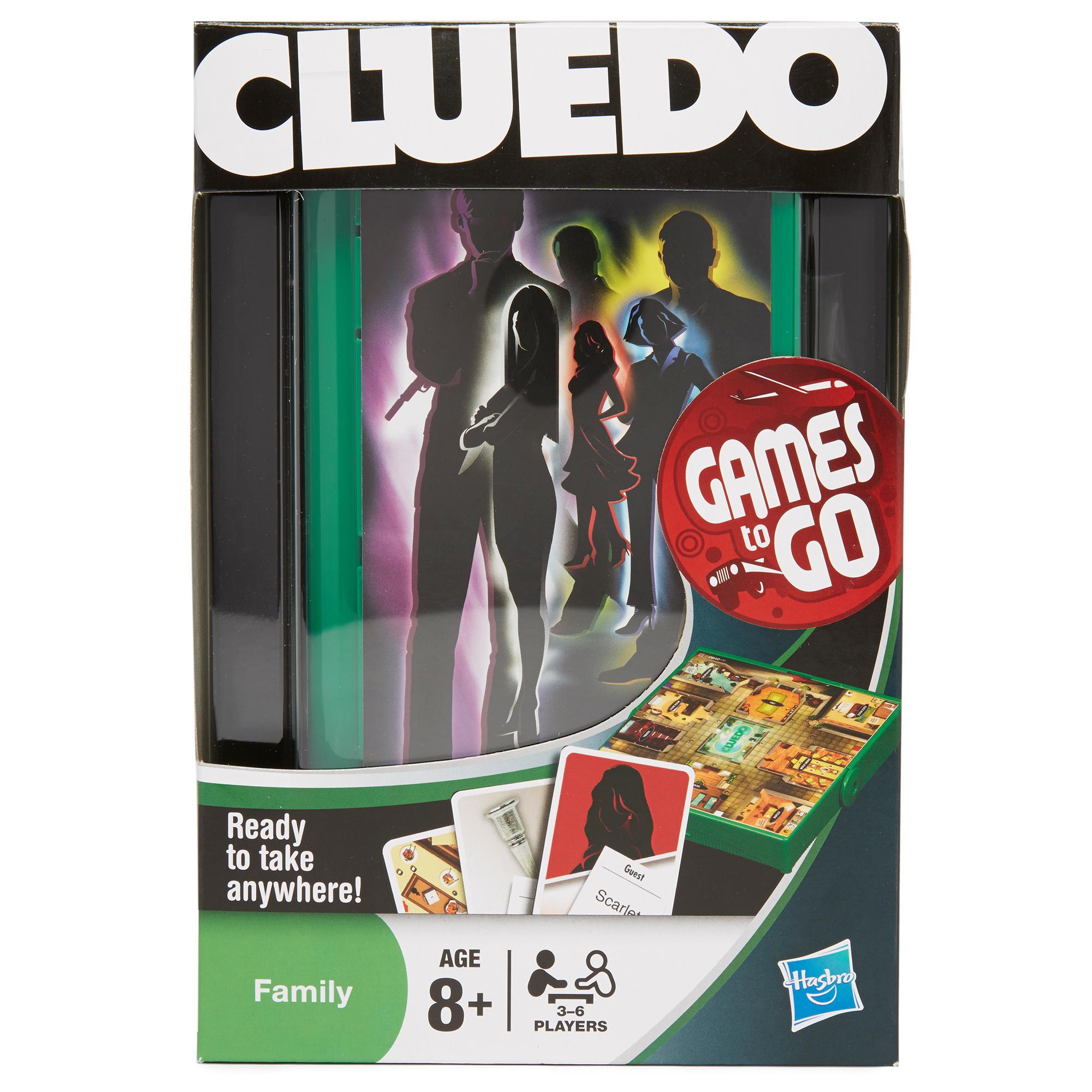 Image of Hasbro Travel Cluedo - Black, BLACK