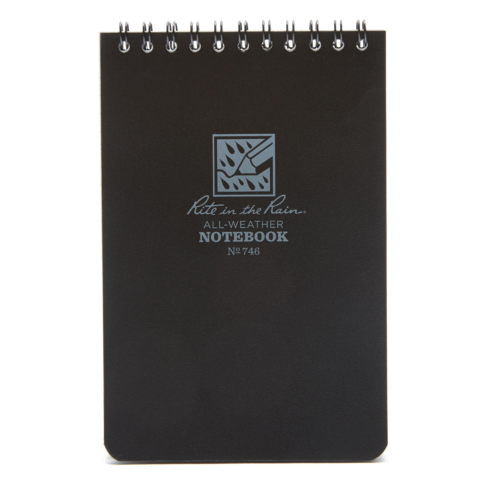 Image of Rite Waterproof Notepad (6X4") - Black, Black