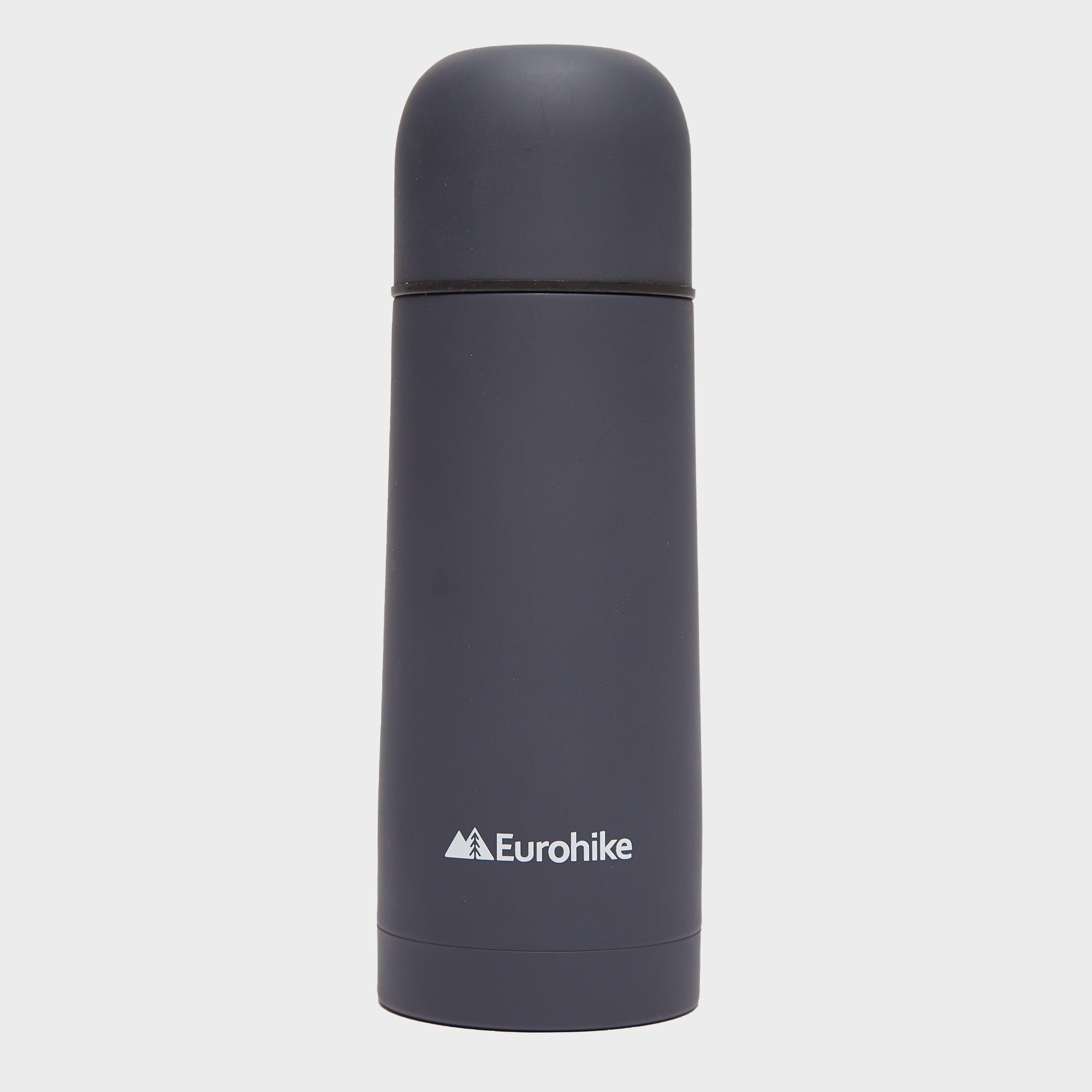 Image of Eurohike 0.3L Rubberised Flask - Graphite, GRAPHITE