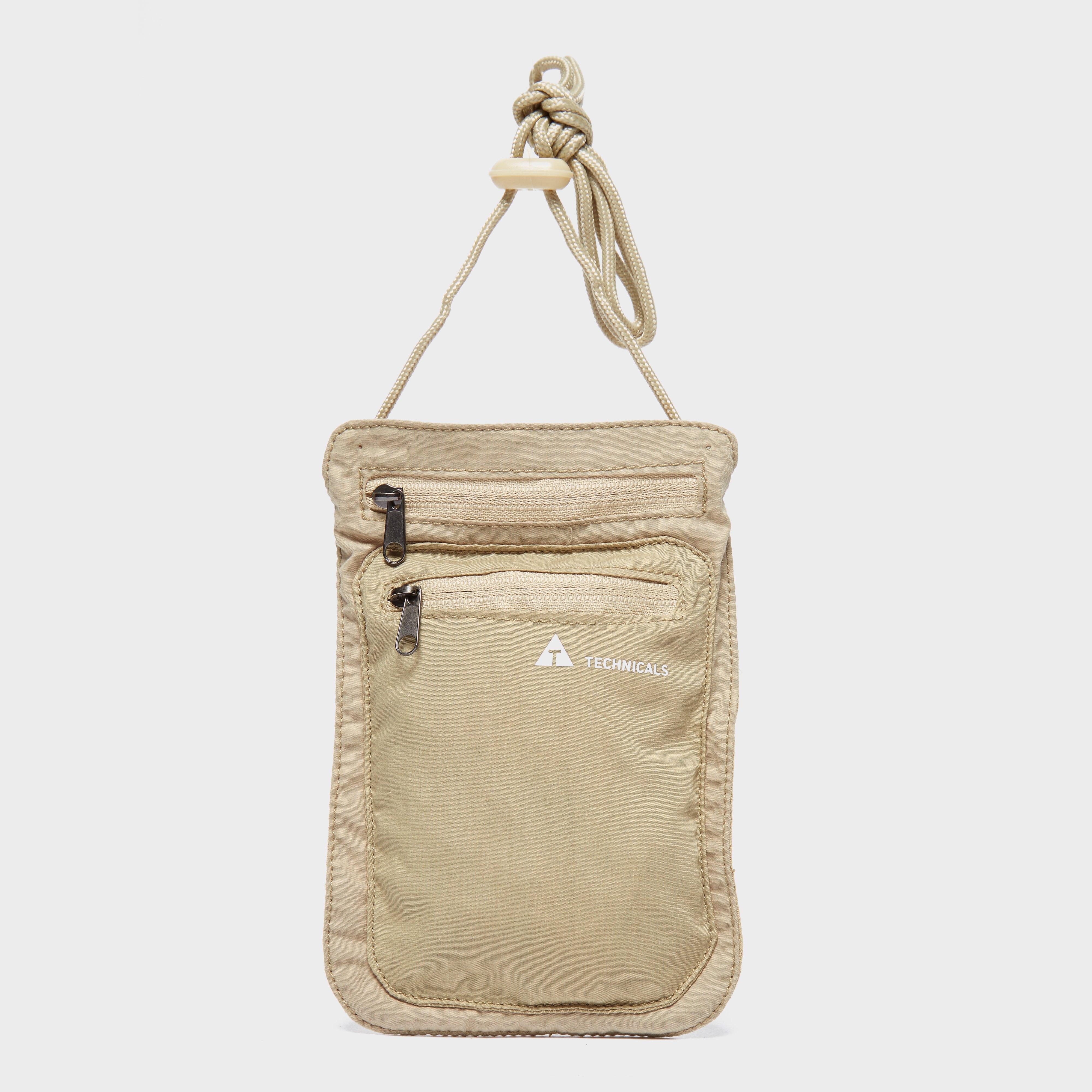 Chest Travel Wallet - Beige, Beige