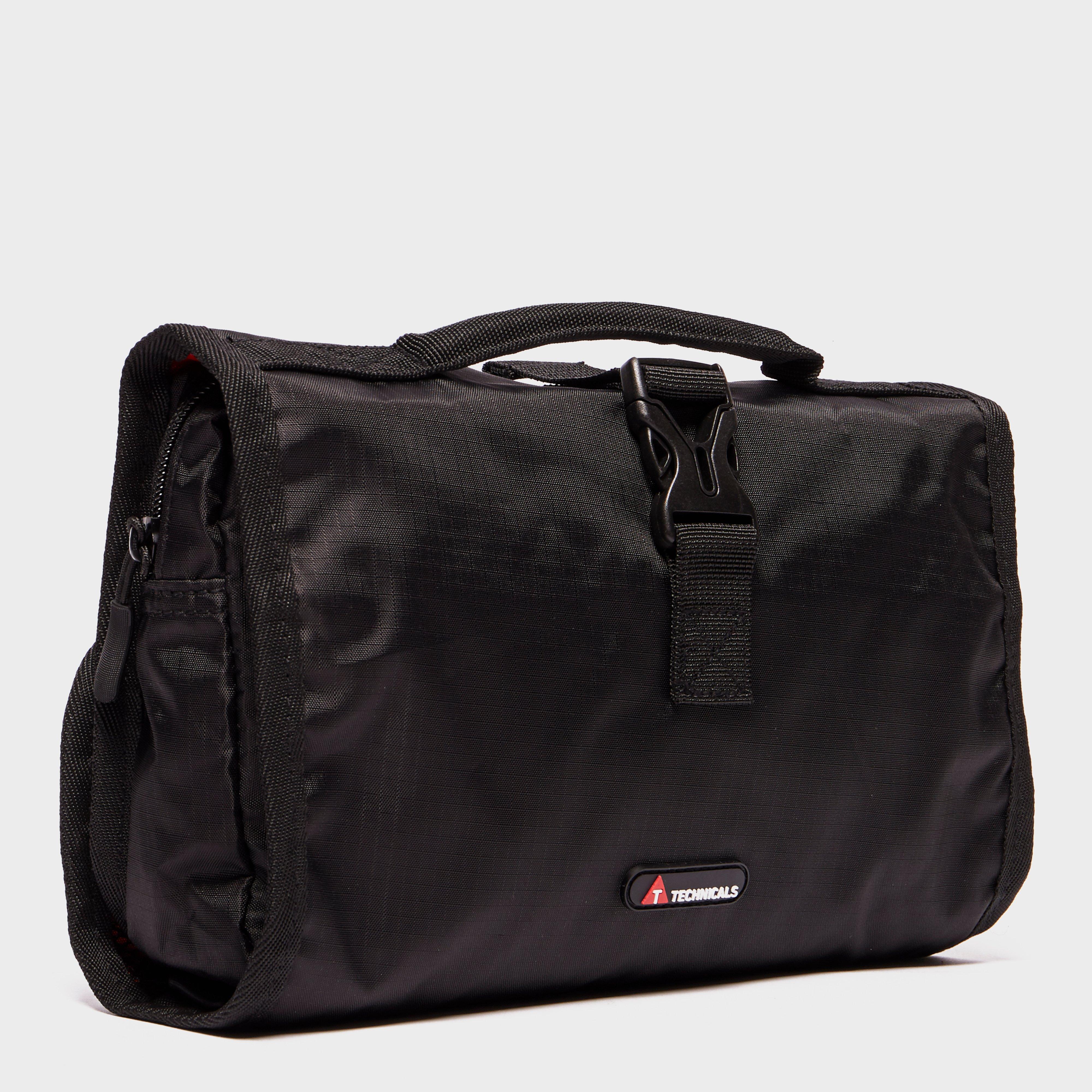 Image of Technicals Foldout Wash Bag - Black, Black