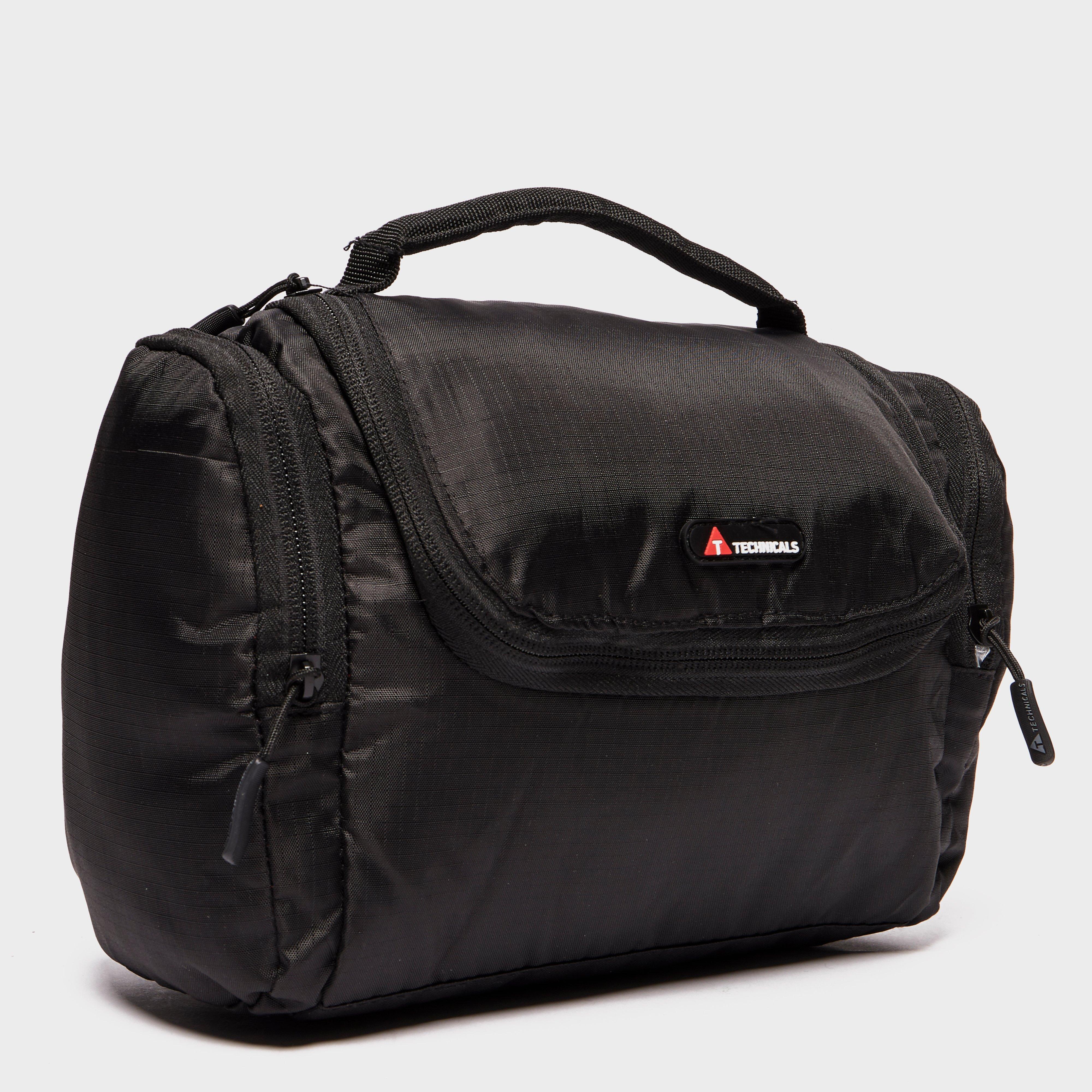 Travel Wash Bag - Black, Black