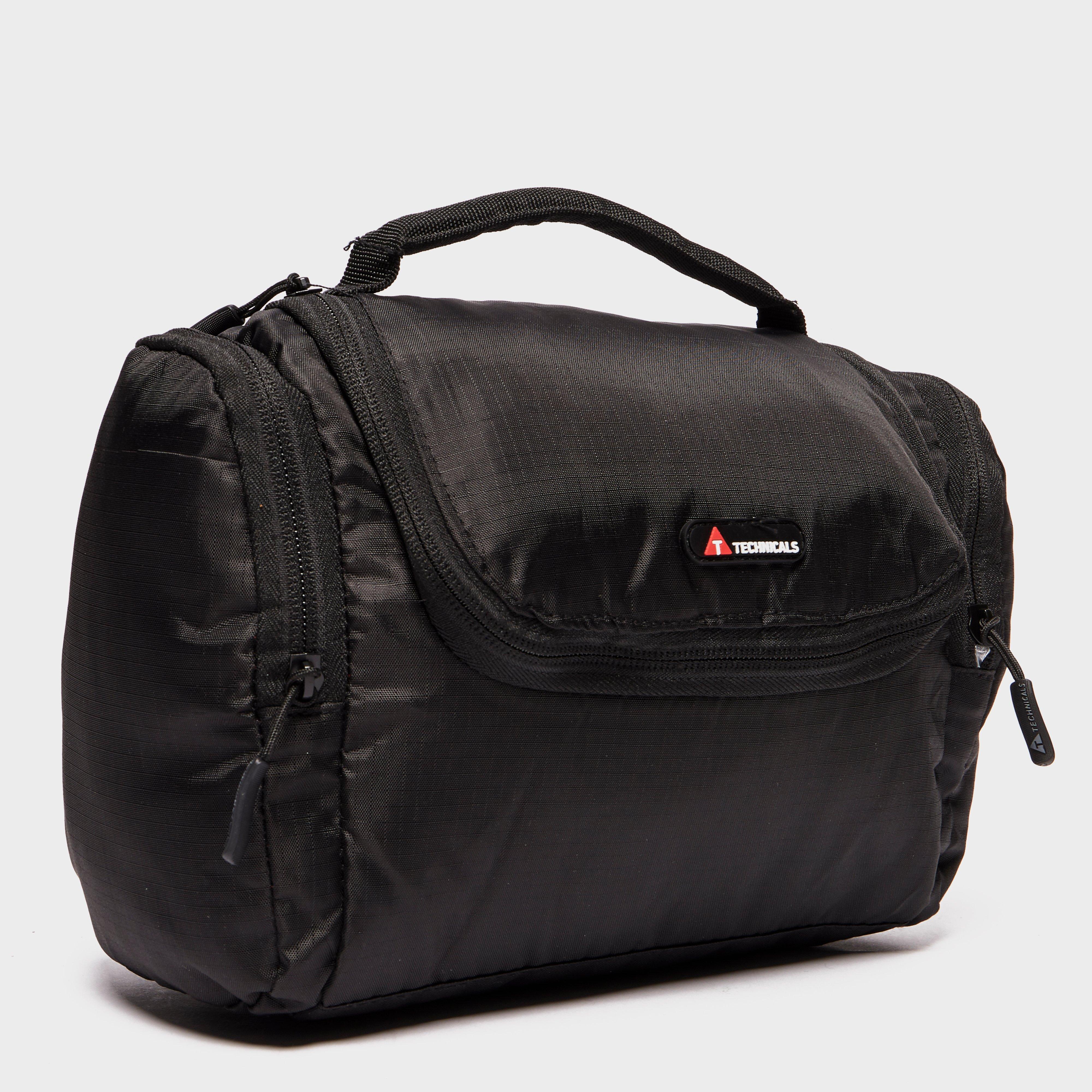 Image of Technicals Travel Wash Bag - Black, Black