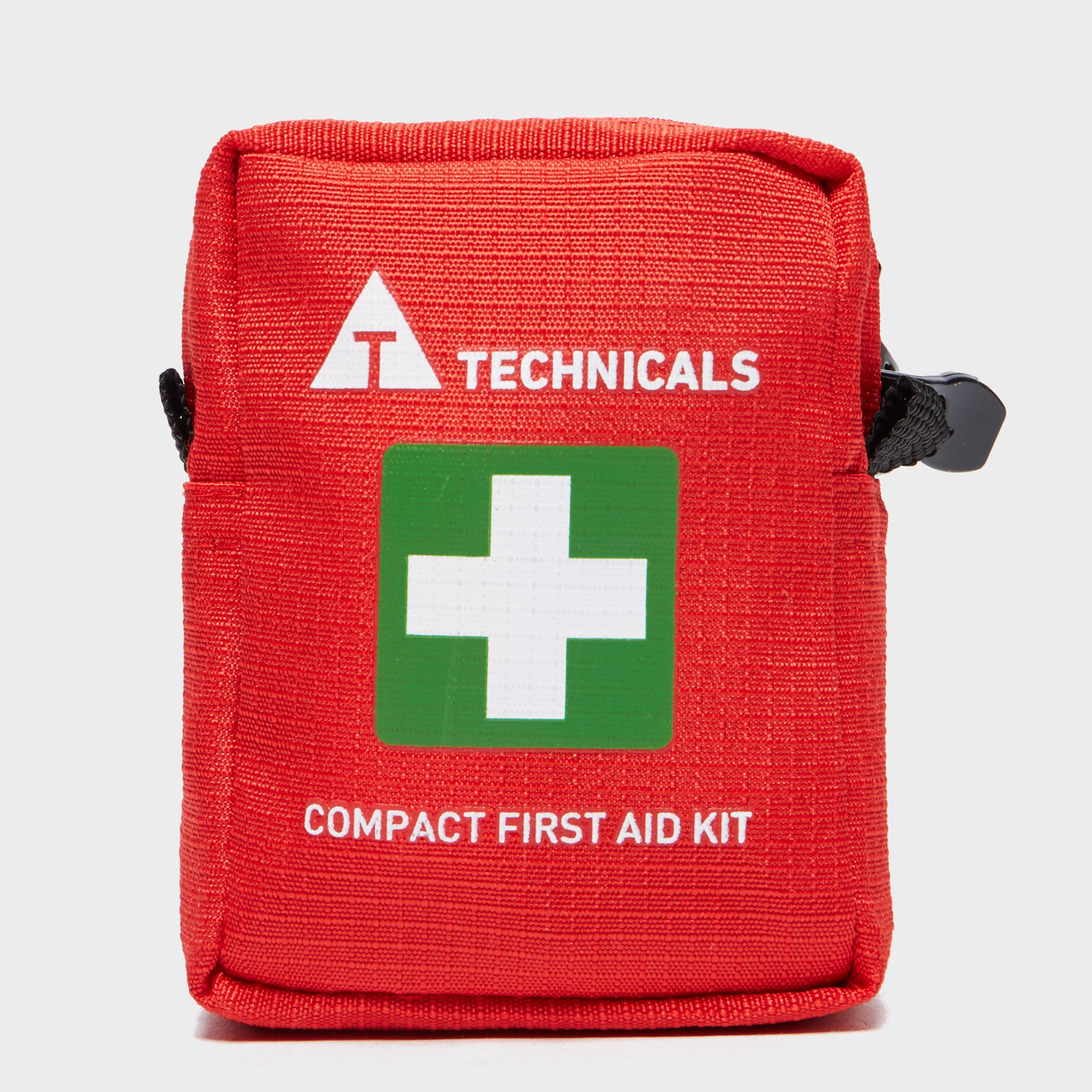 Image of Technicals Compact First Aid Kit - Red, RED