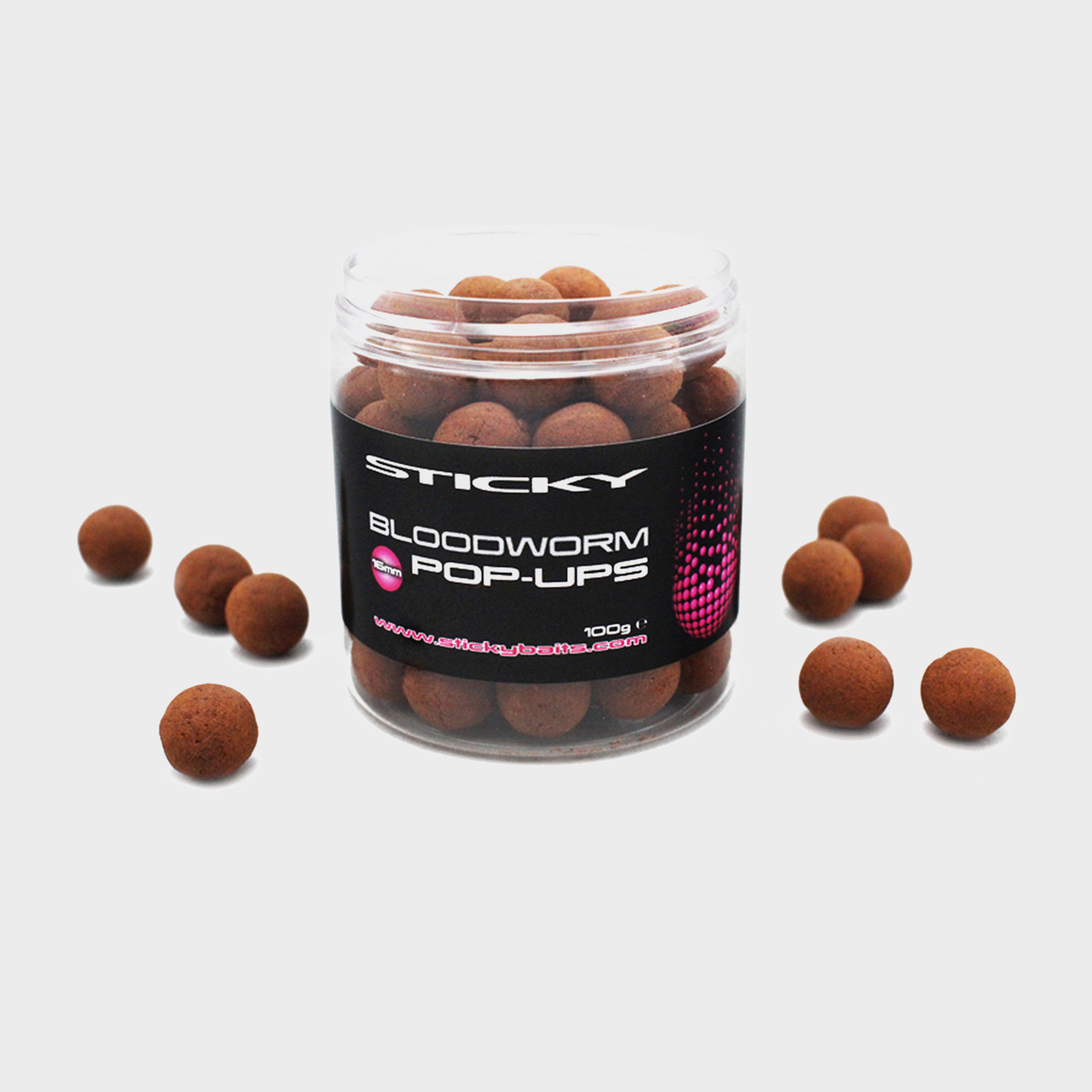 Photos - Bait Sticky Baits Bloodworm Pop-Ups 16mm, Brown 