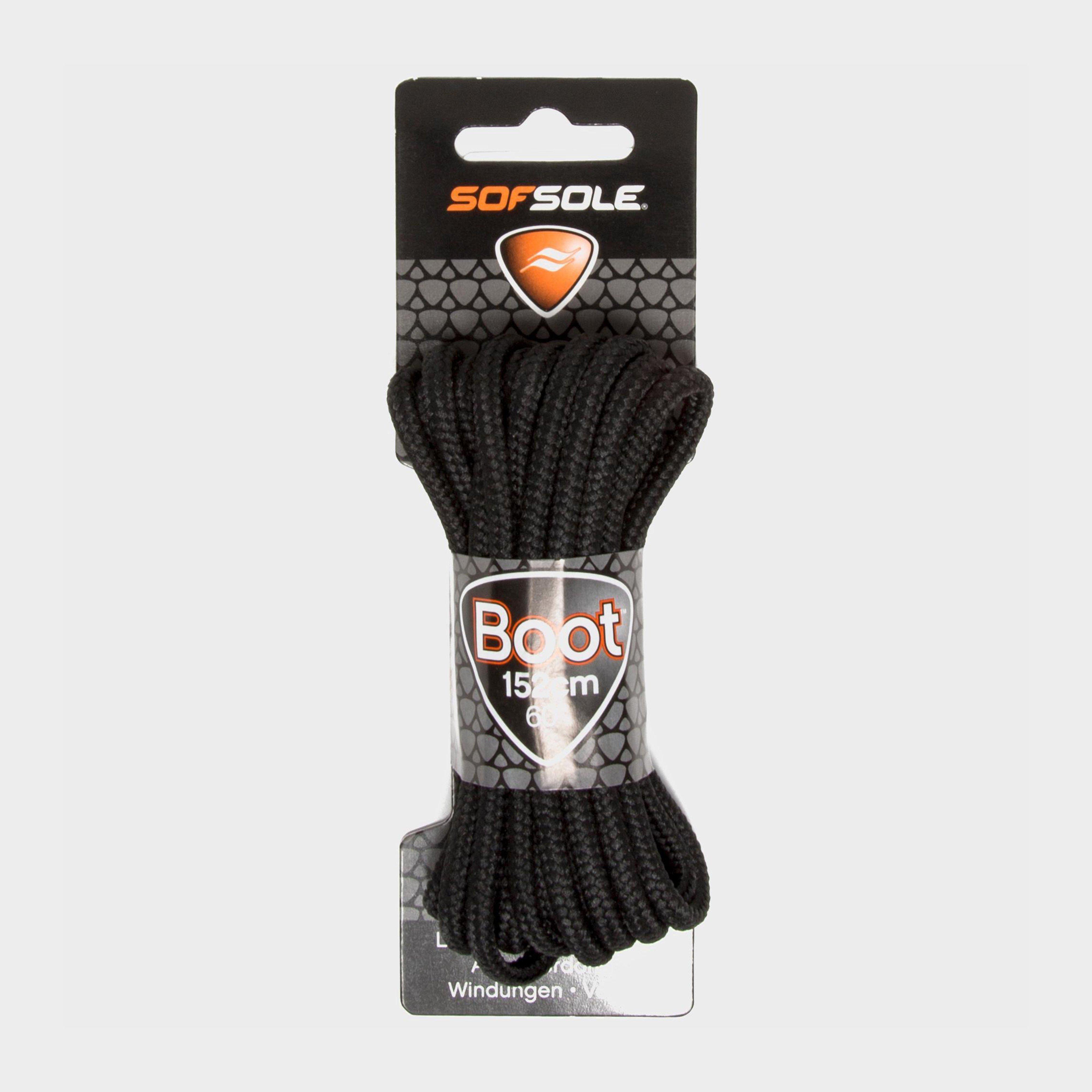 Wax Boot Laces - 152Cm - Black