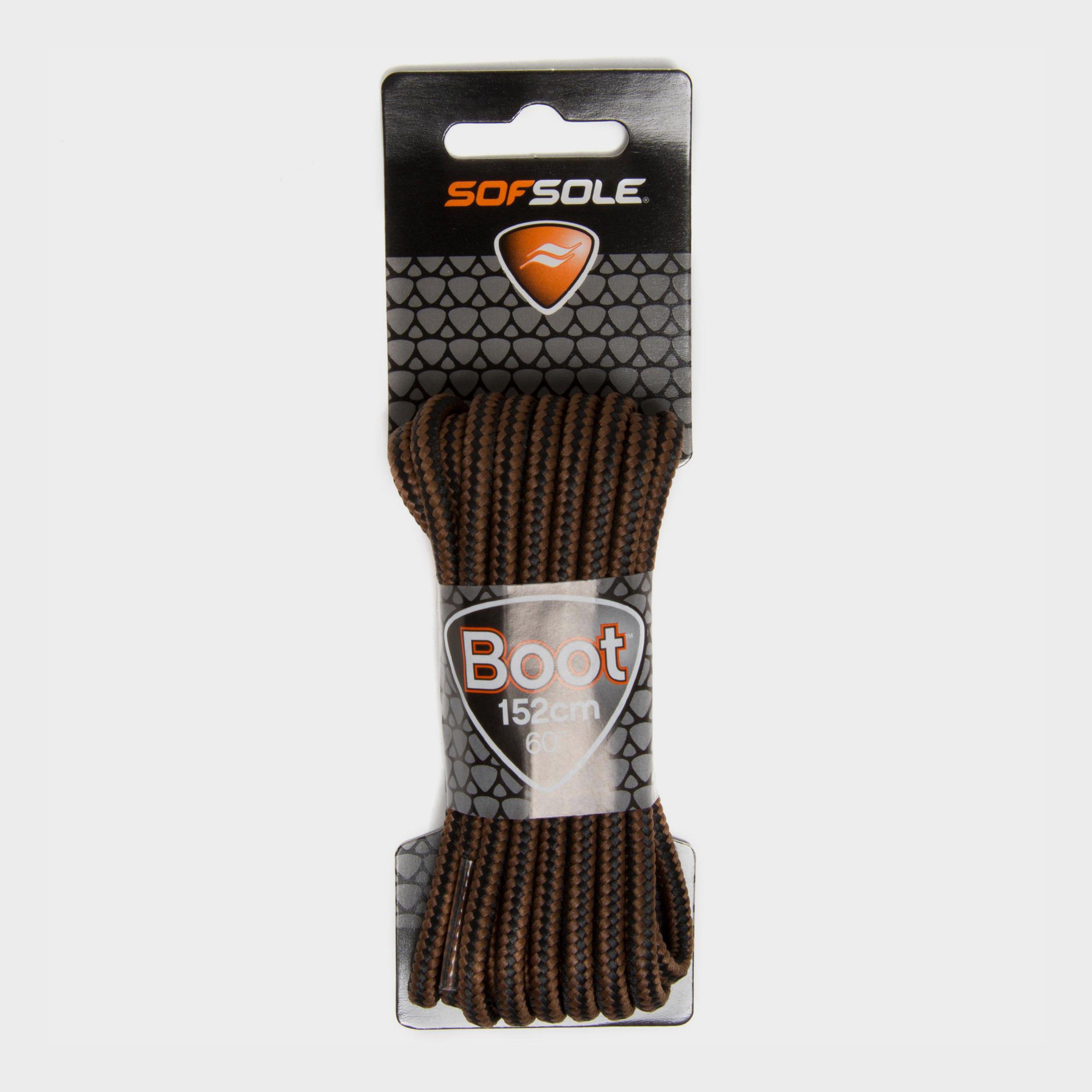 Image of Sof Sole Wax Boot Laces - 152Cm - Bnbk, BNBK