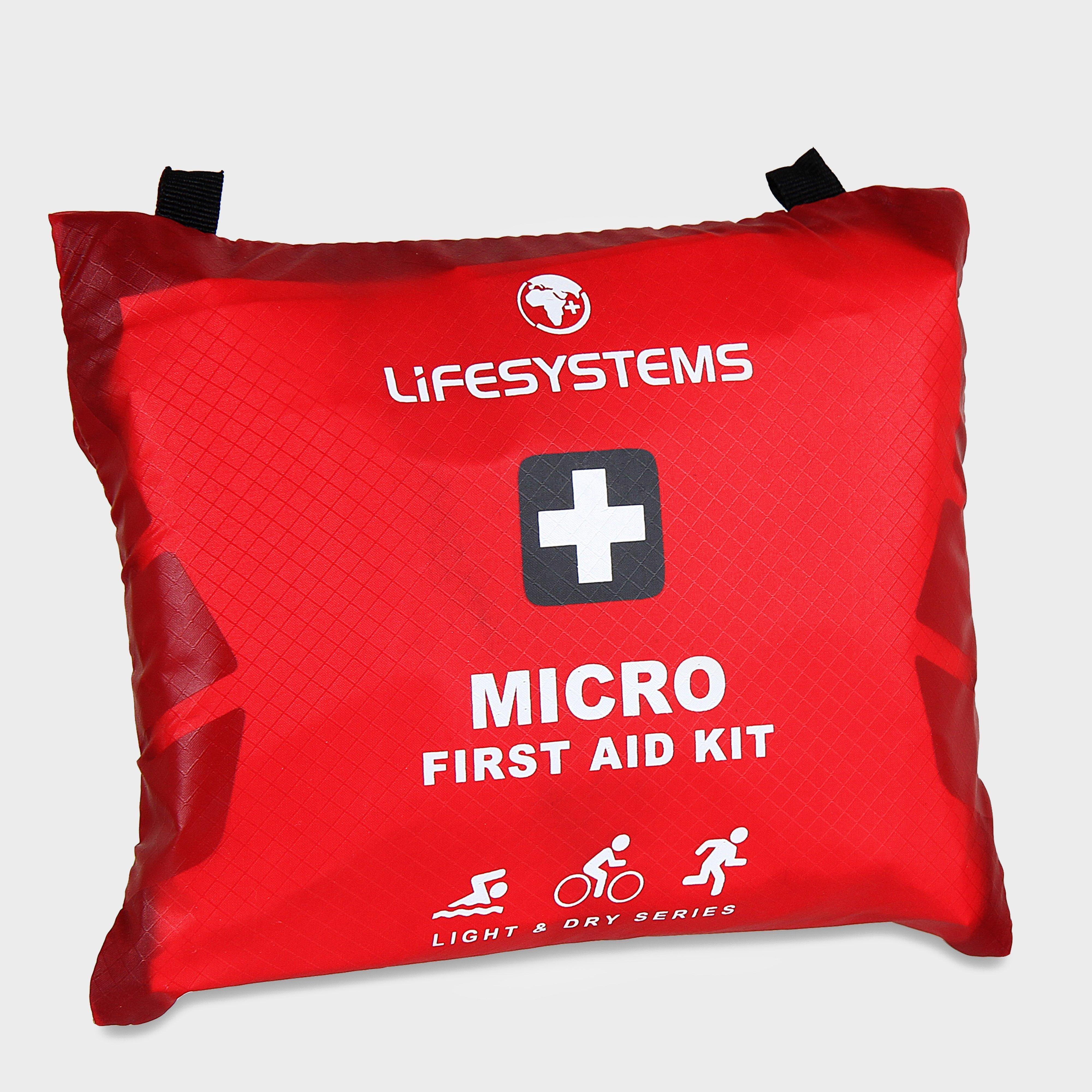 Image of Lifesystems Light & Dry Micro First Aid Kit - Red, Red