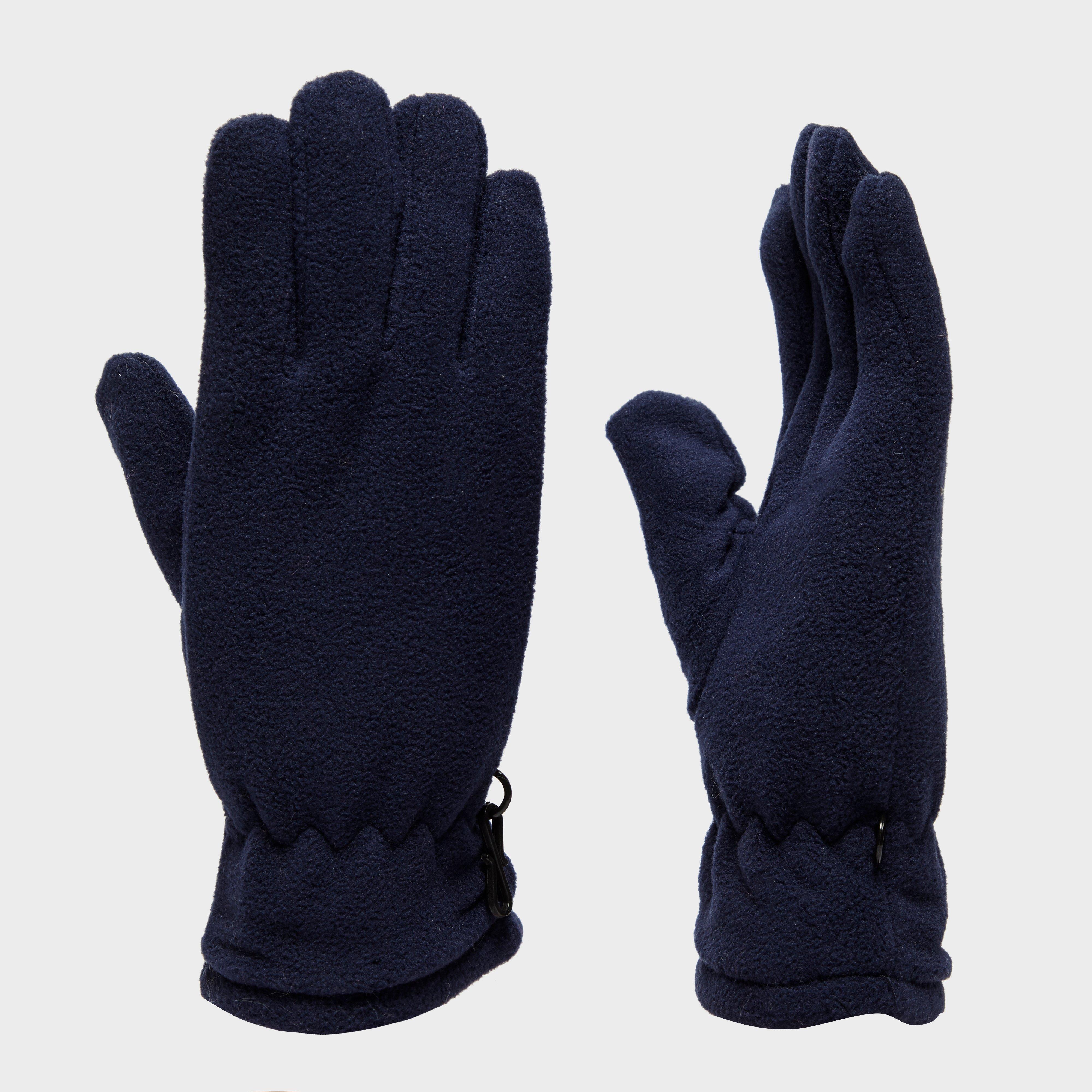Image of Peter Storm Thinsulate Double Fleece Gloves - Navy, Navy