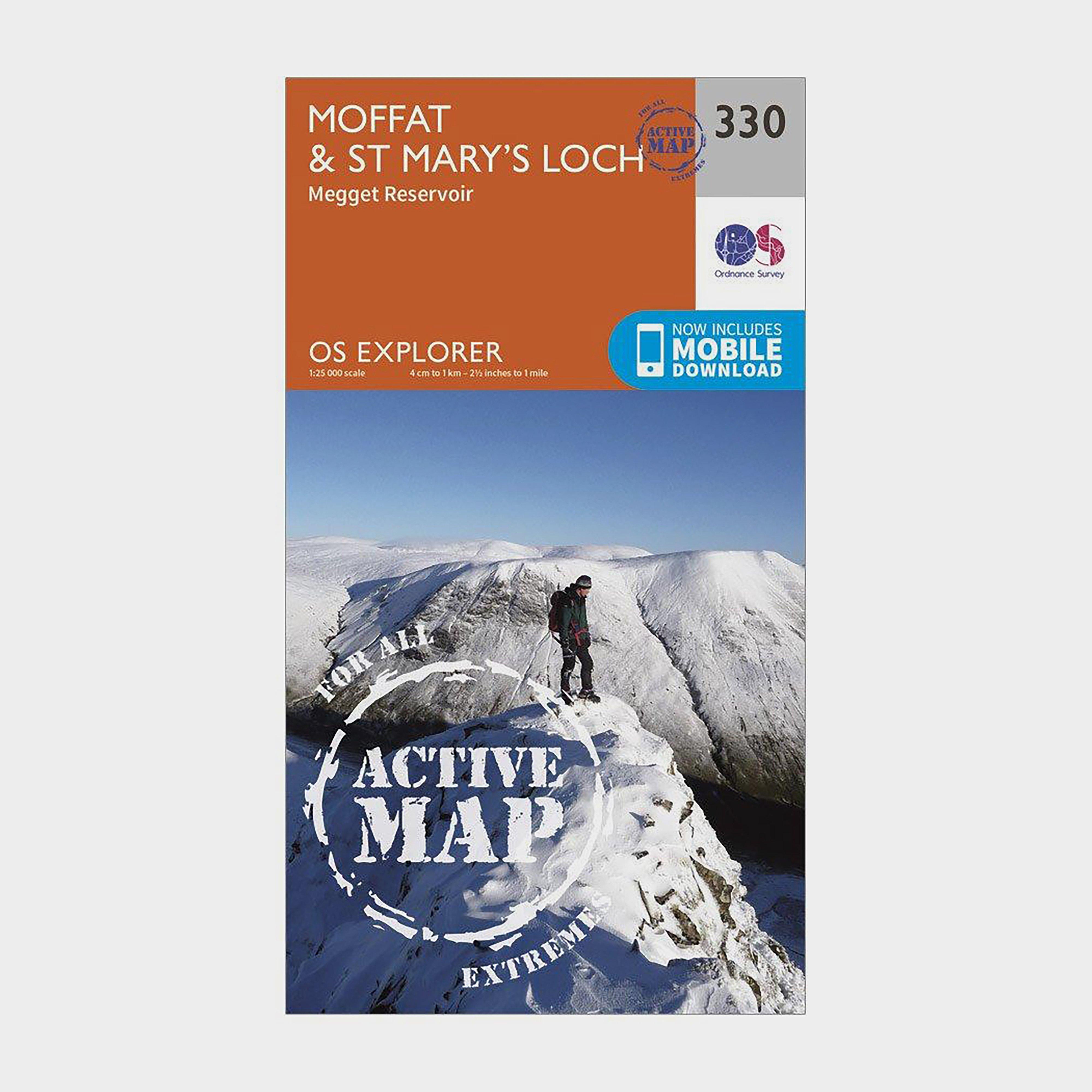 Image of Ordnance Survey Explorer Active 330 Moffat & St Mary
