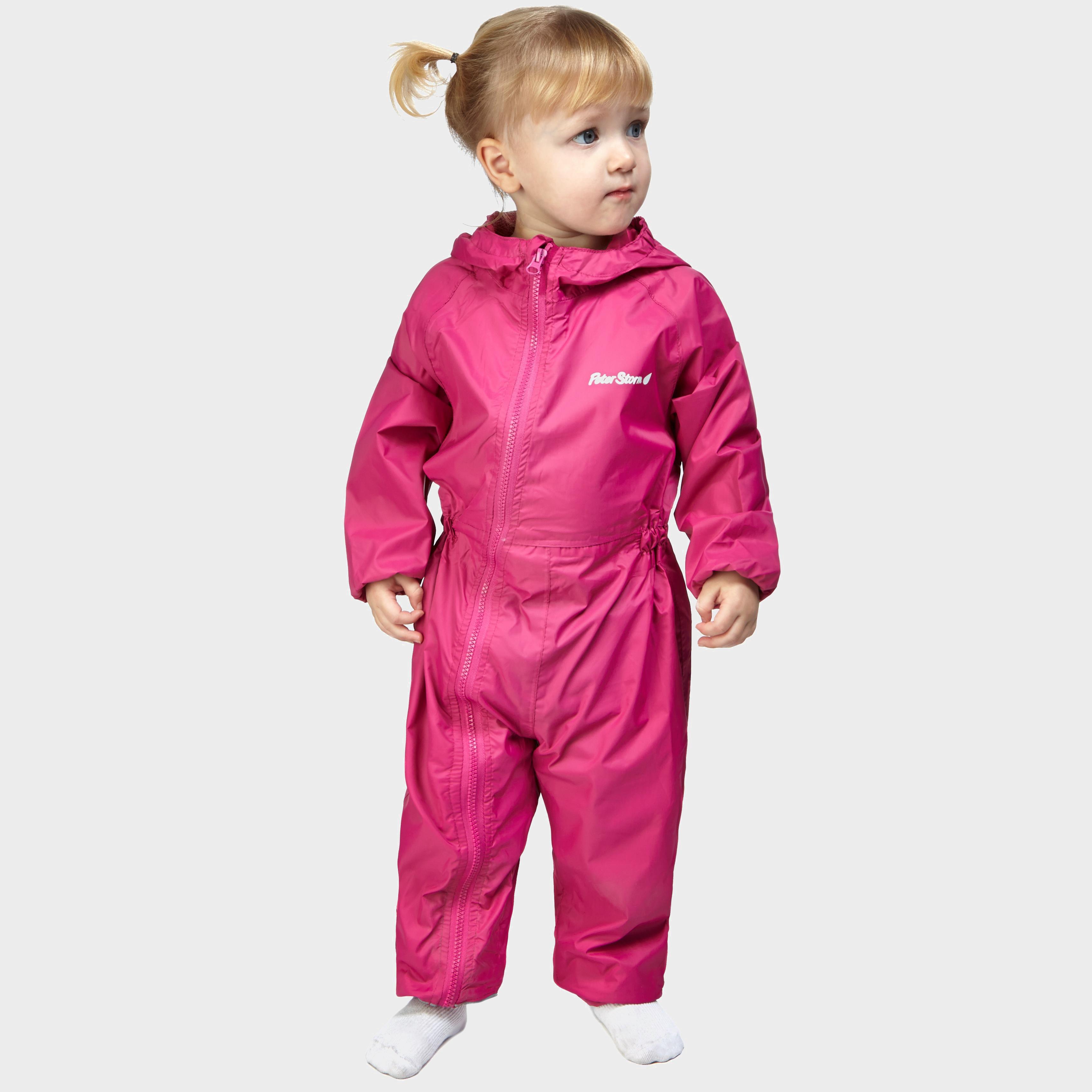 Kids' Waterproof Suit - Pink, Pink