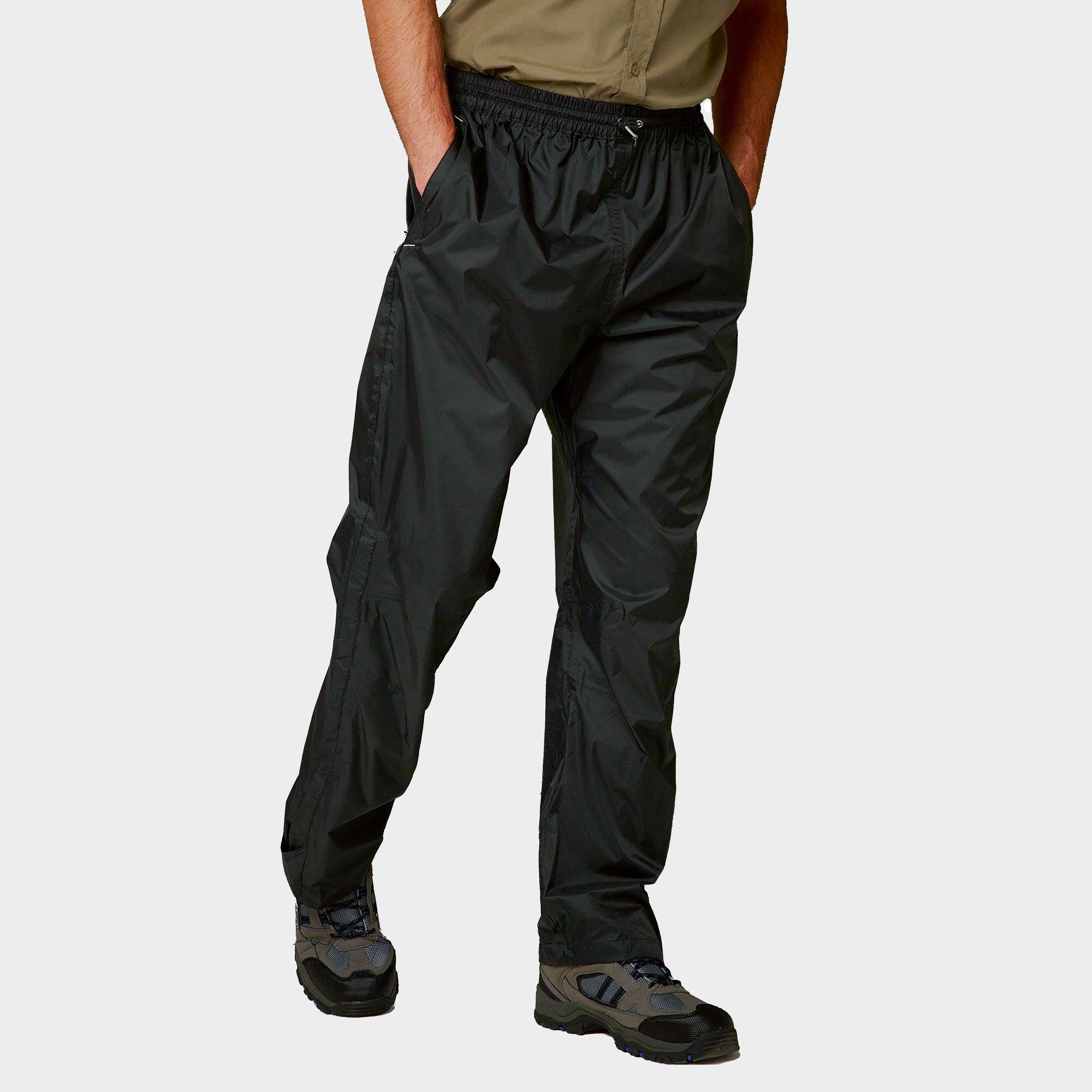 Unisex Ascent Waterproof Overtrousers - Black, Black